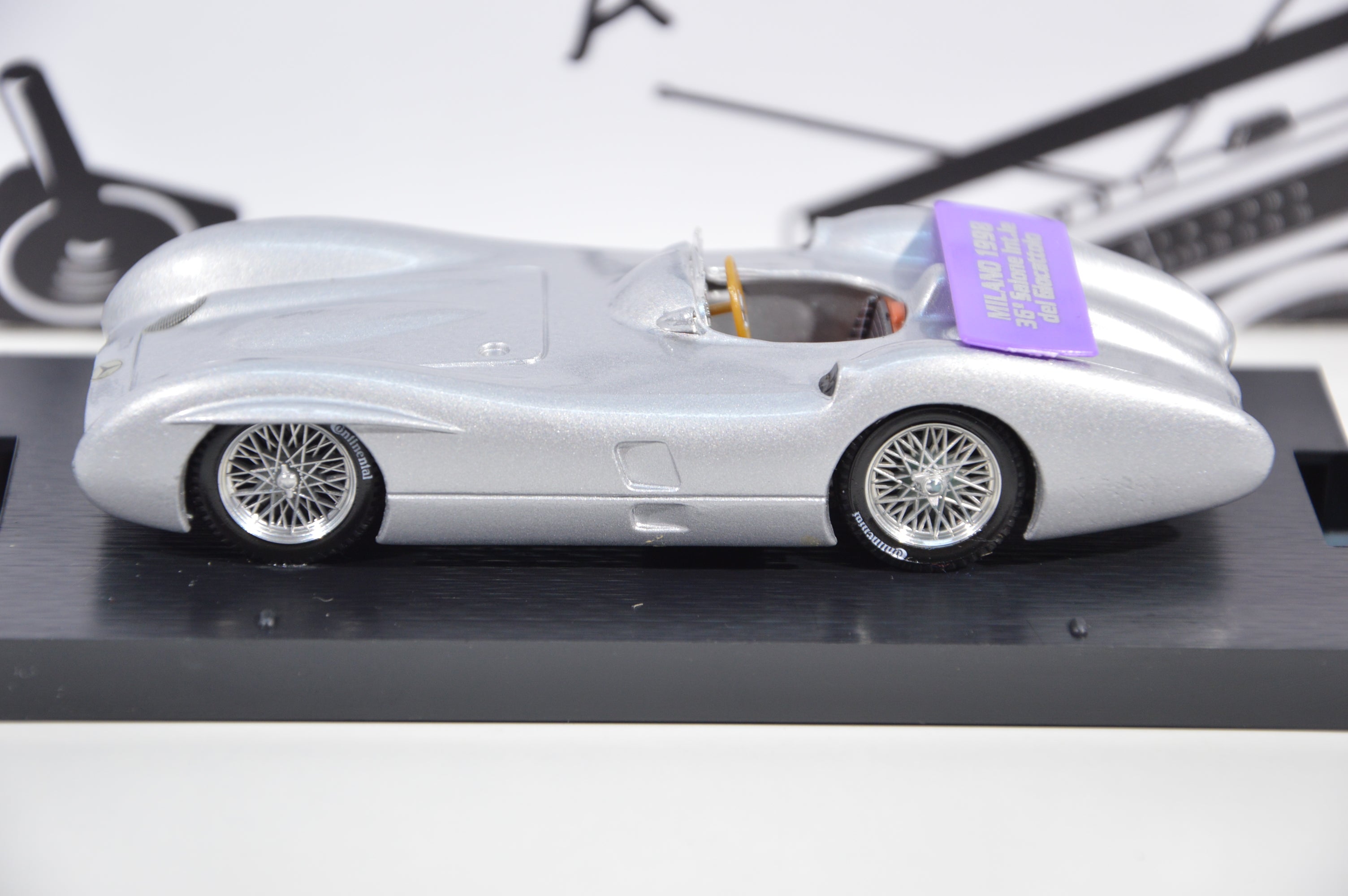Mercedes w196c 1955 salone del giocattolo Milano Brumm 1:43