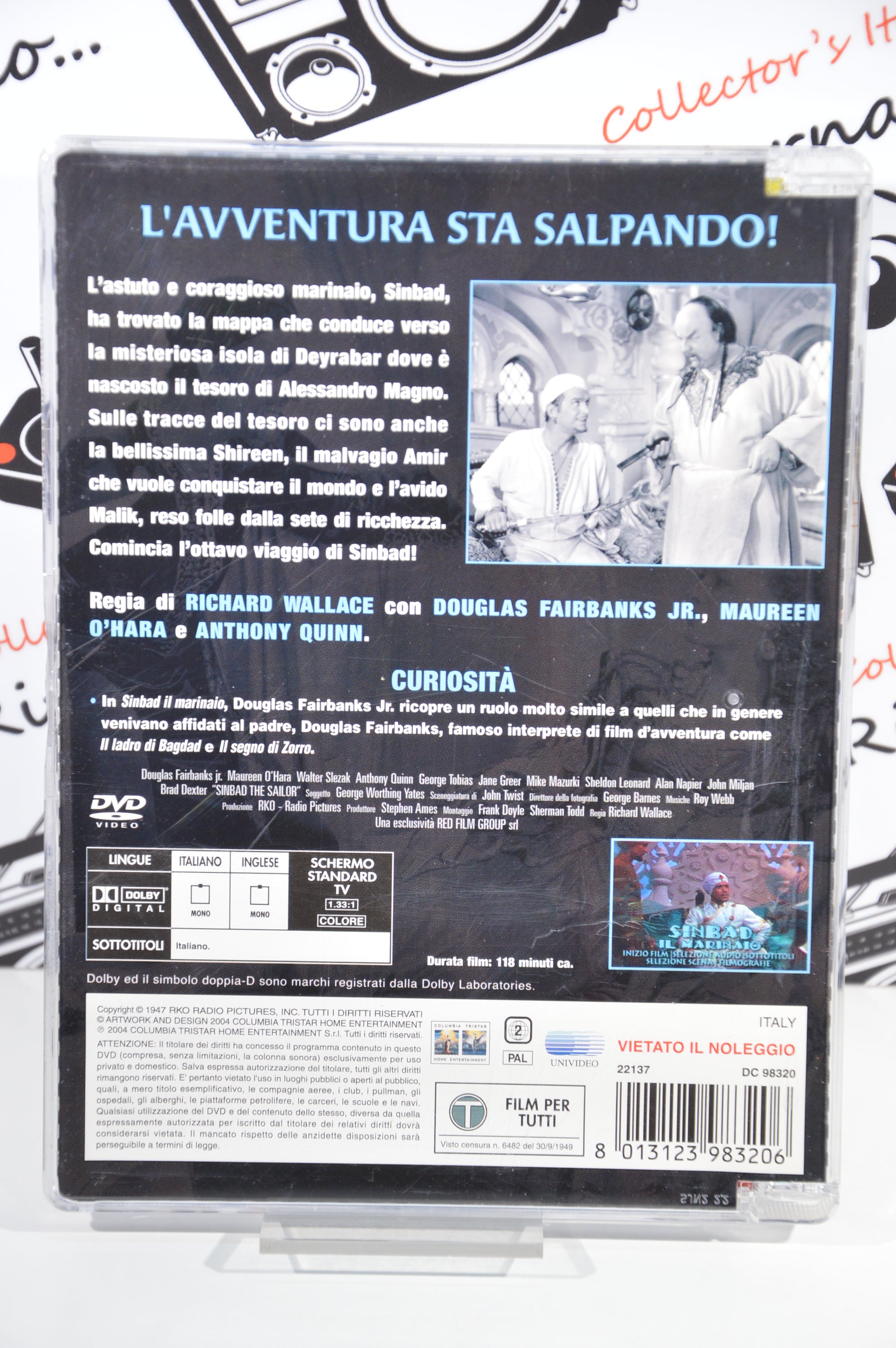 Sinbad il marinaio Dvd