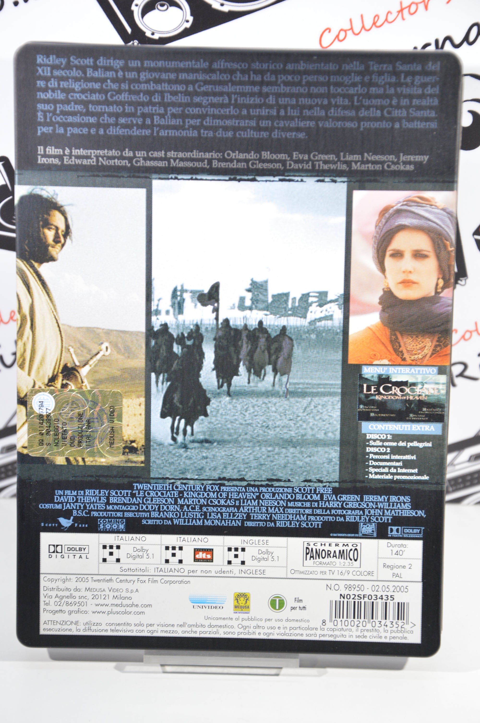 Le crociate 2 dvd Steelbox