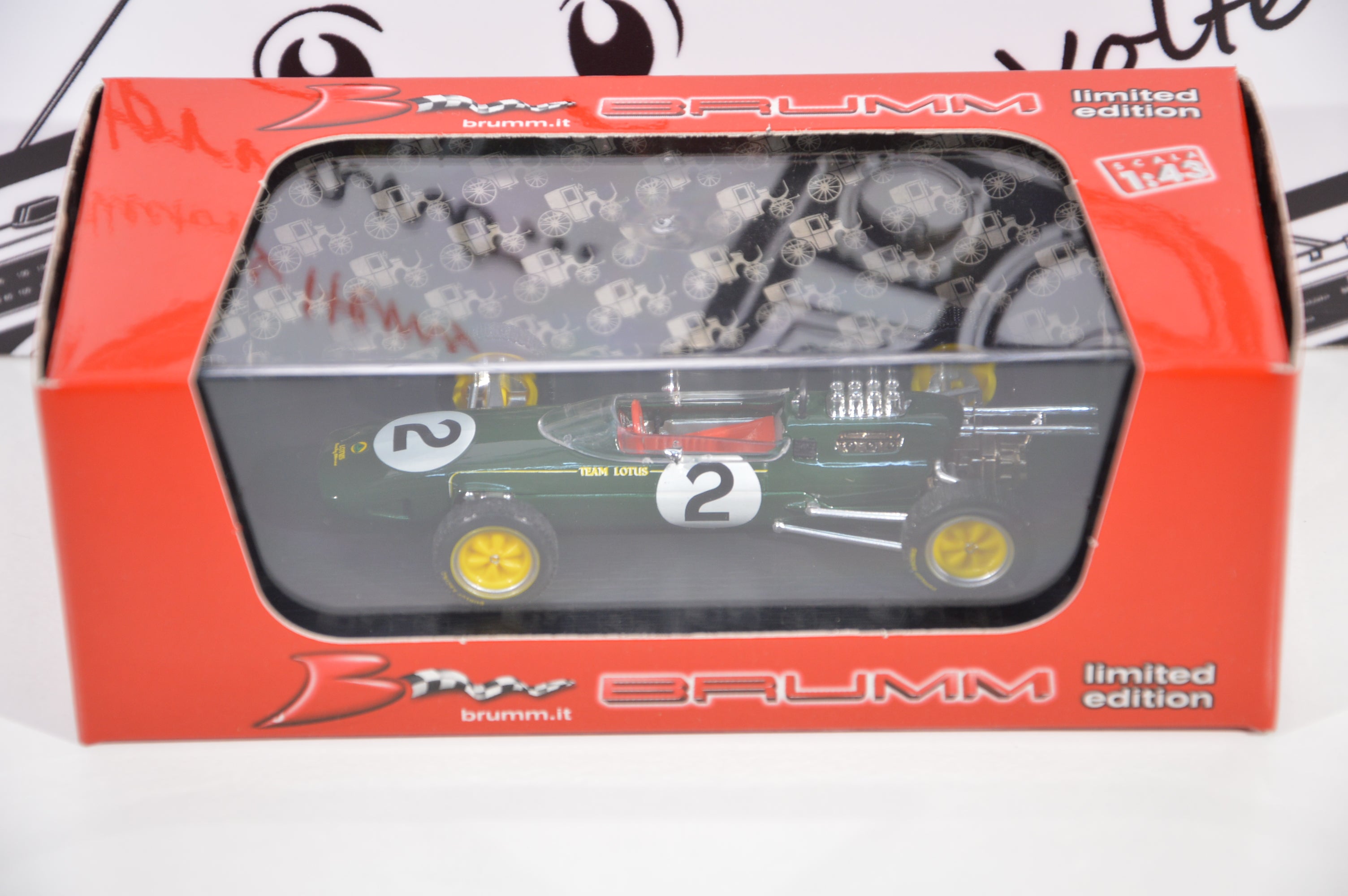 Lotus 25 Gp Belgio 1963 Trevor Taylor Brumm 1:43