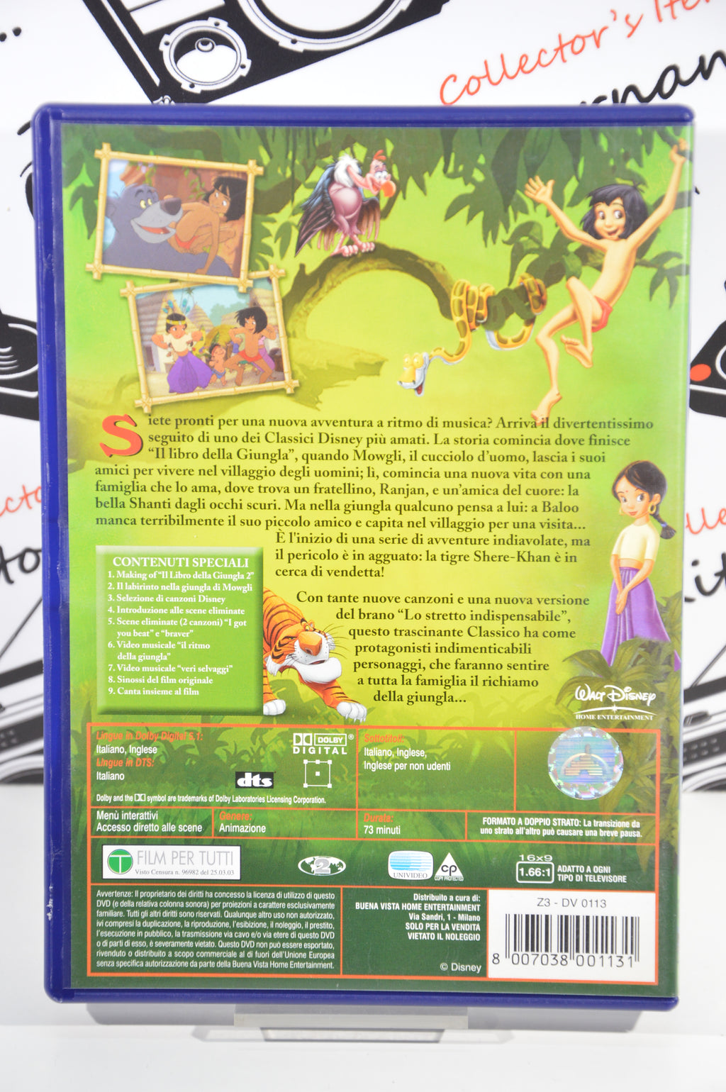 Il libro della giungla 2 Dvd