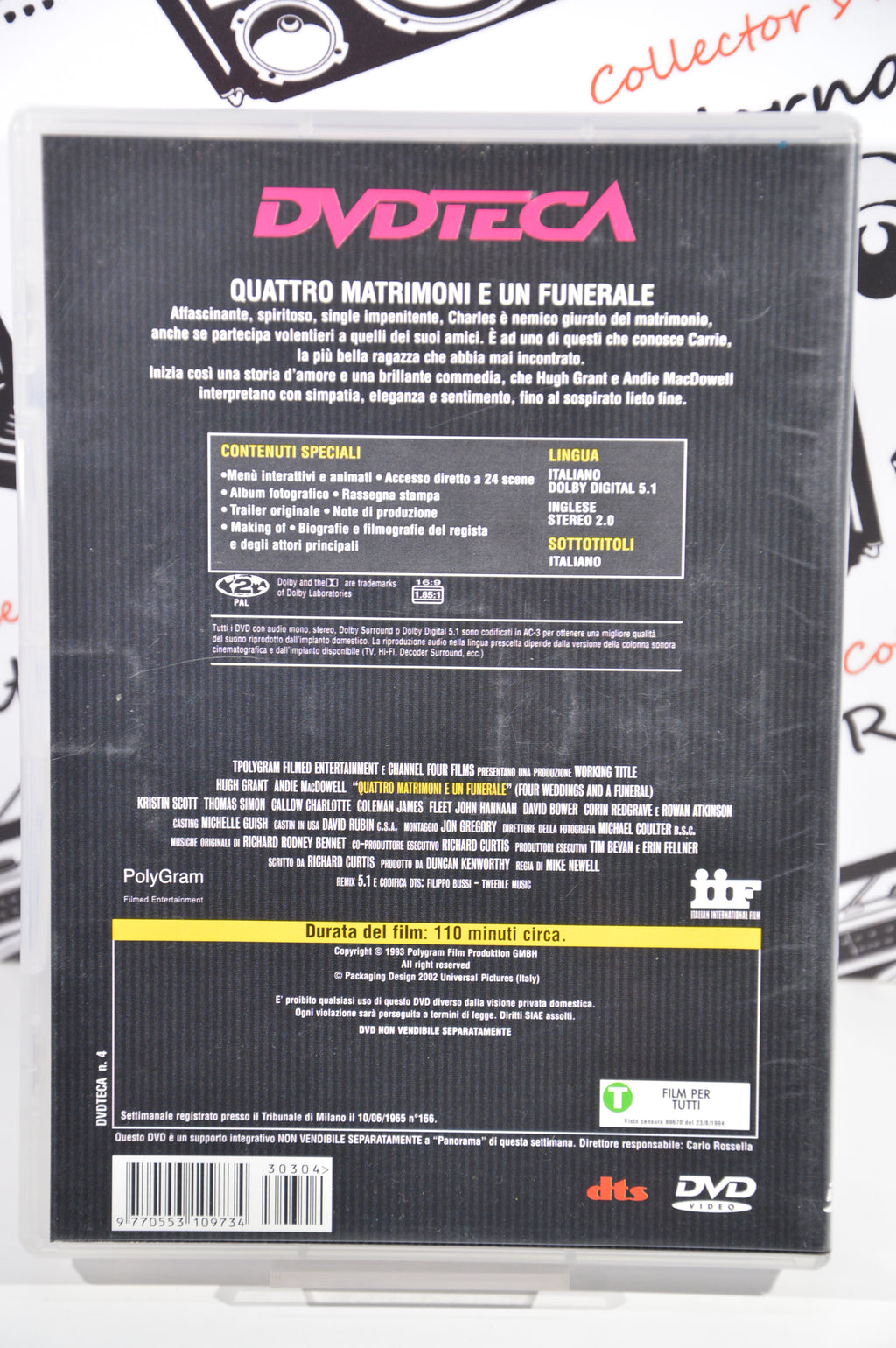 Quattro matrimoni e un funerale Dvd