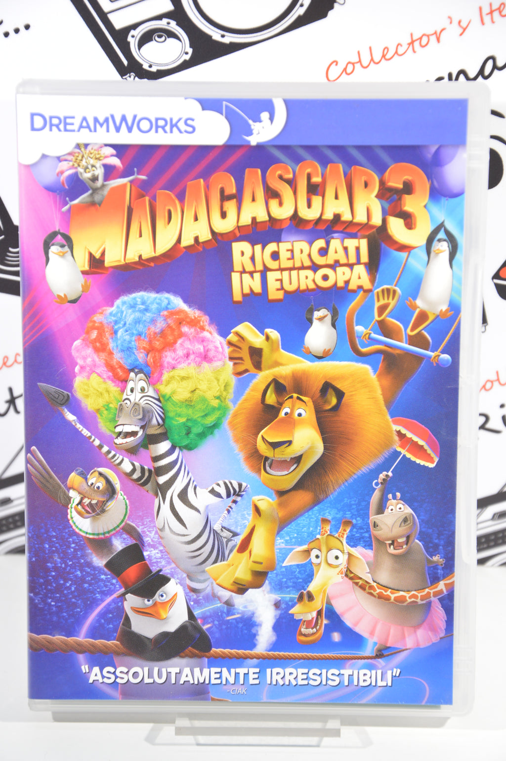 Madagascar 3 ricercati in Europa Dvd
