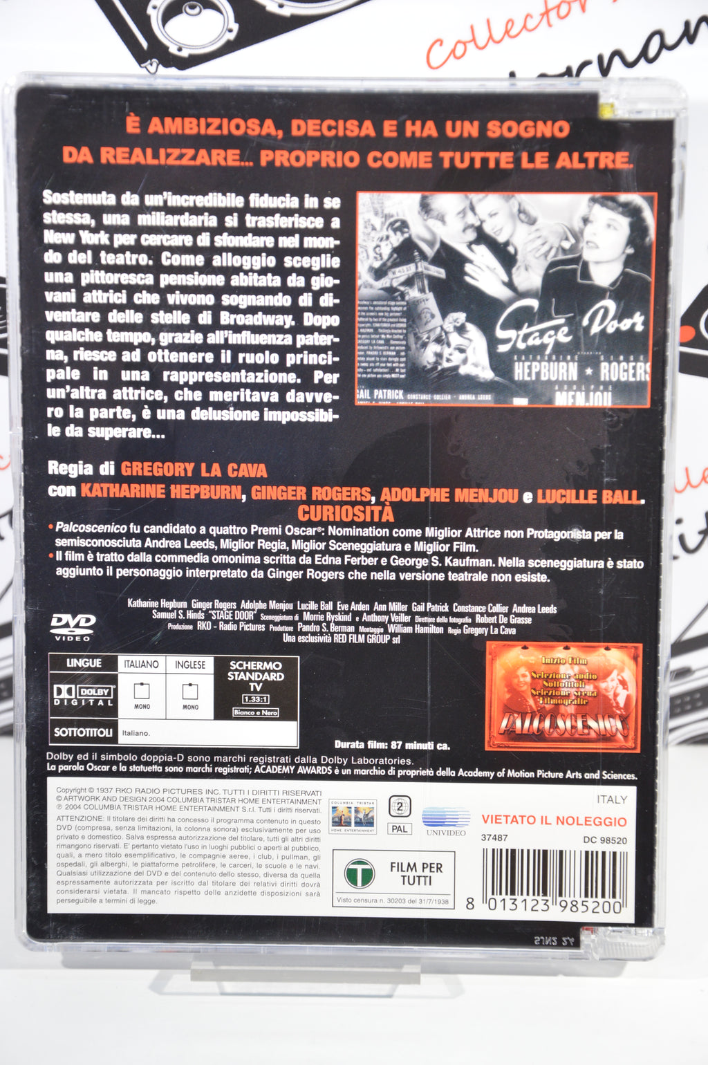 Palcoscenico Dvd