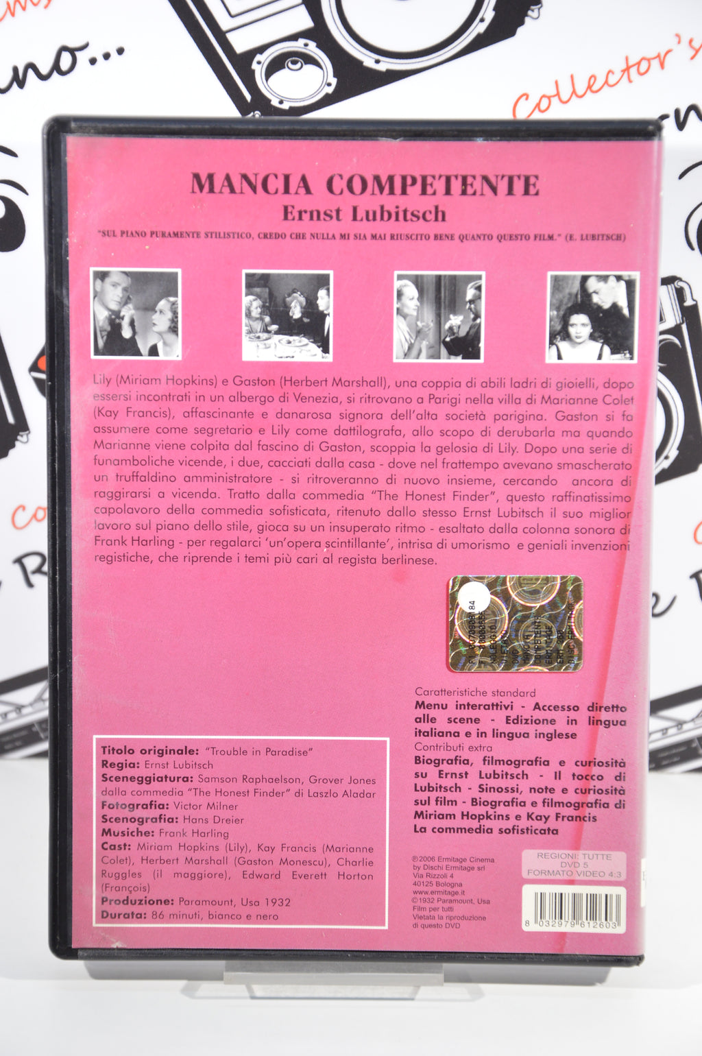 Mancia competente Dvd