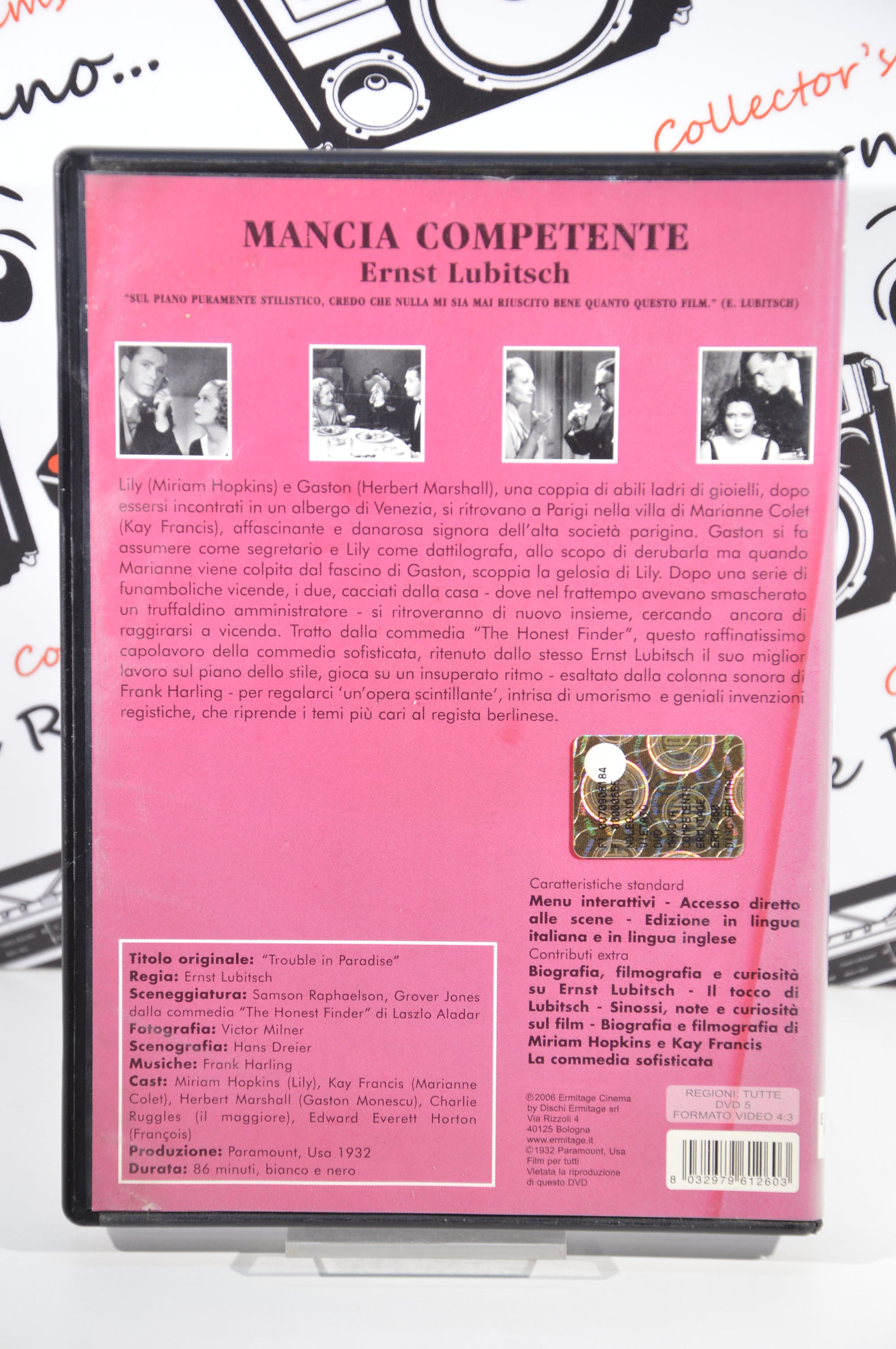 Mancia competente Dvd