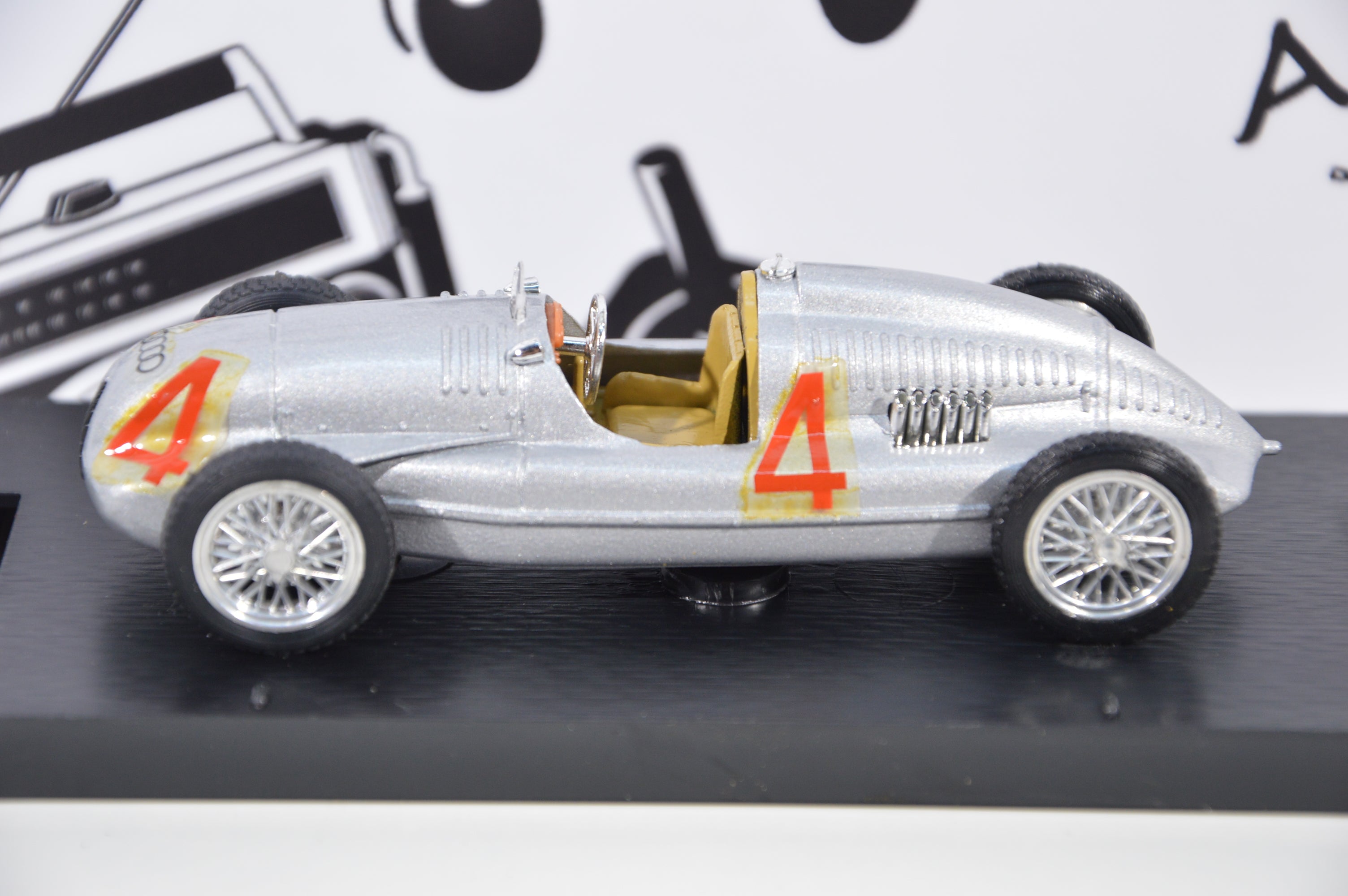 Auto Union tipo D 1937 Brumm 1:43