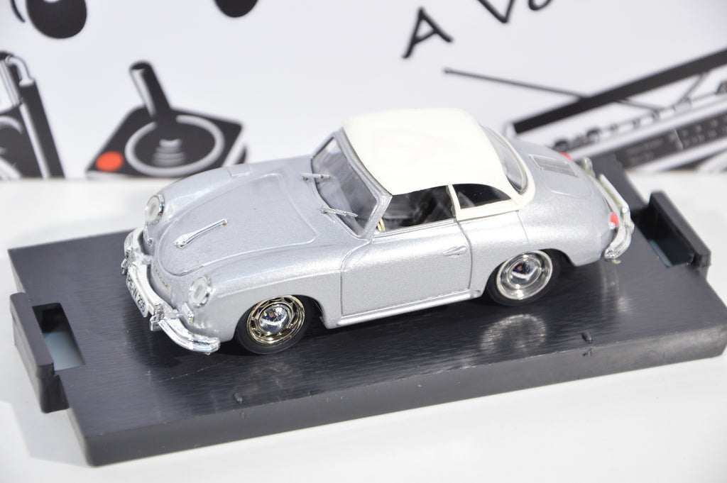 Porsche 356 Hard top 1952 argento Brumm 1:43