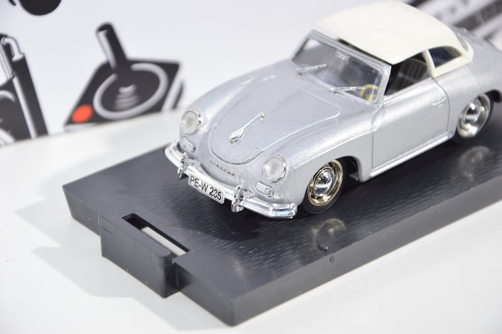 Porsche 356 Hard top 1952 argento Brumm 1:43