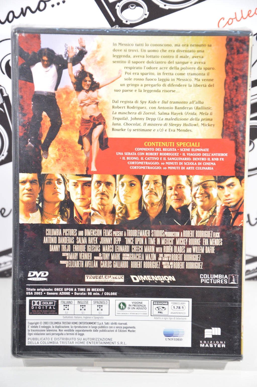 C'era una volta in Messico Dvd