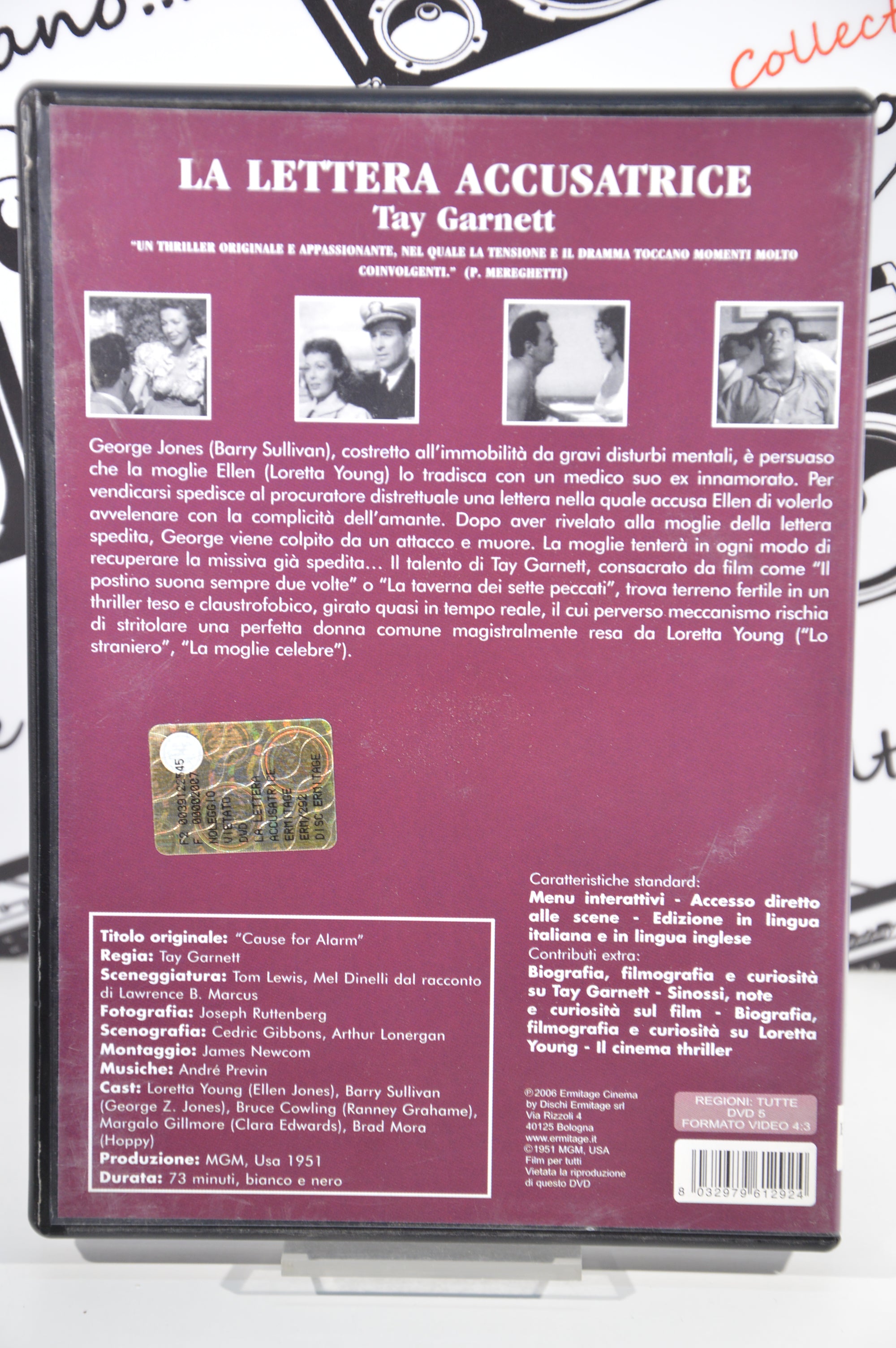 La lettera accusatrice Dvd