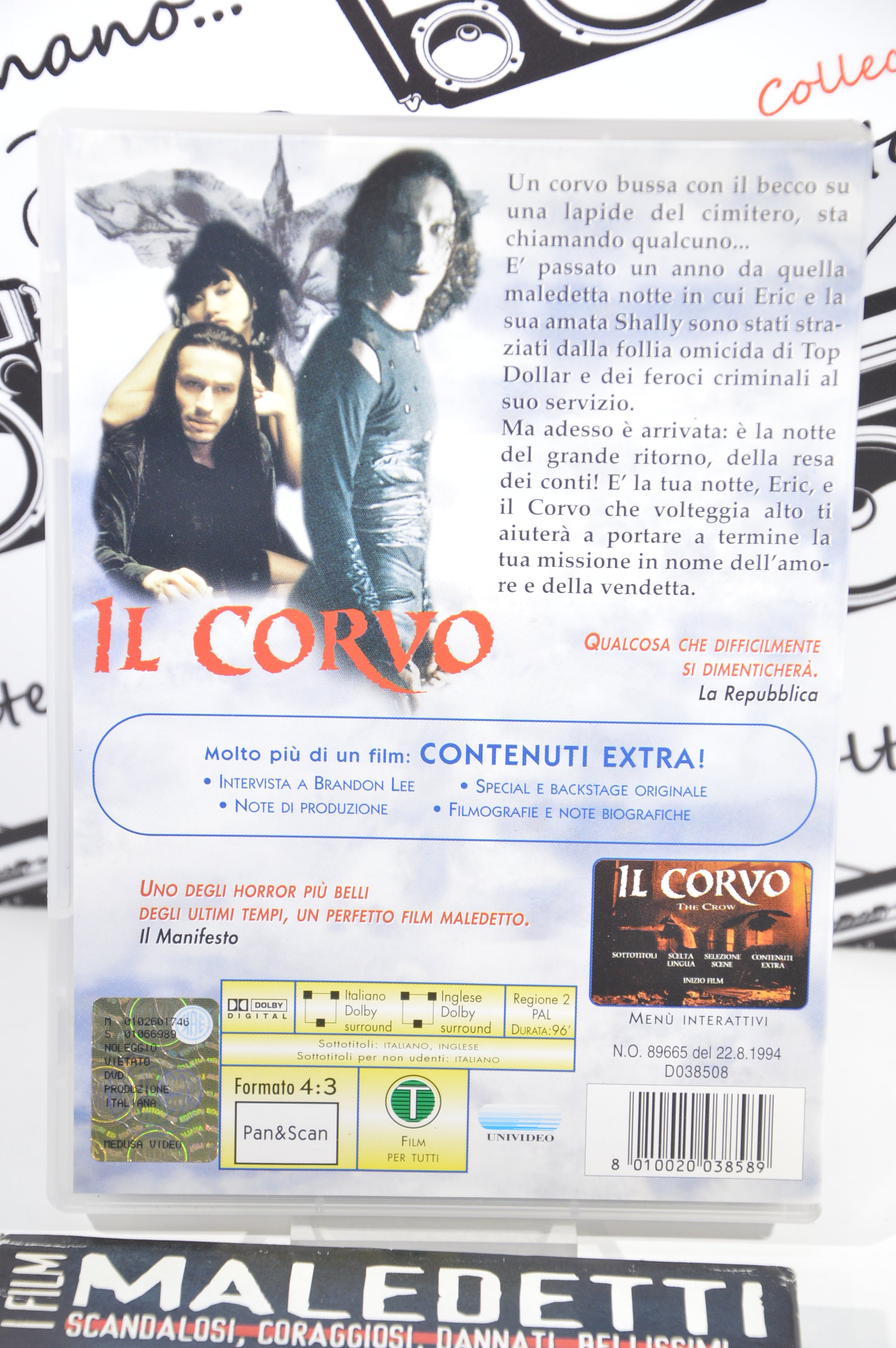 Il corvo Dvd