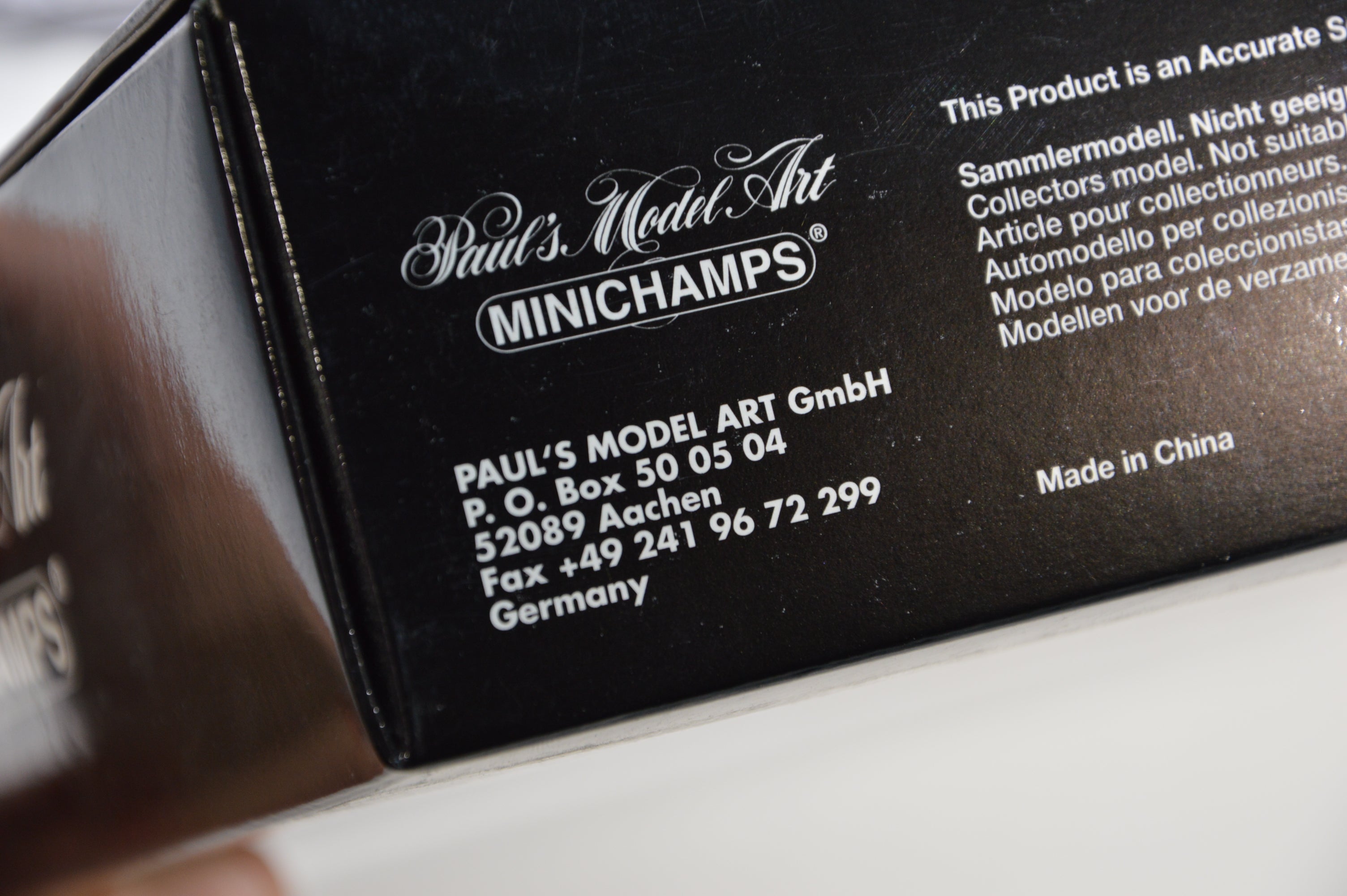 Mclaren World Champion Formula 1 1998 Minichamps 1:43