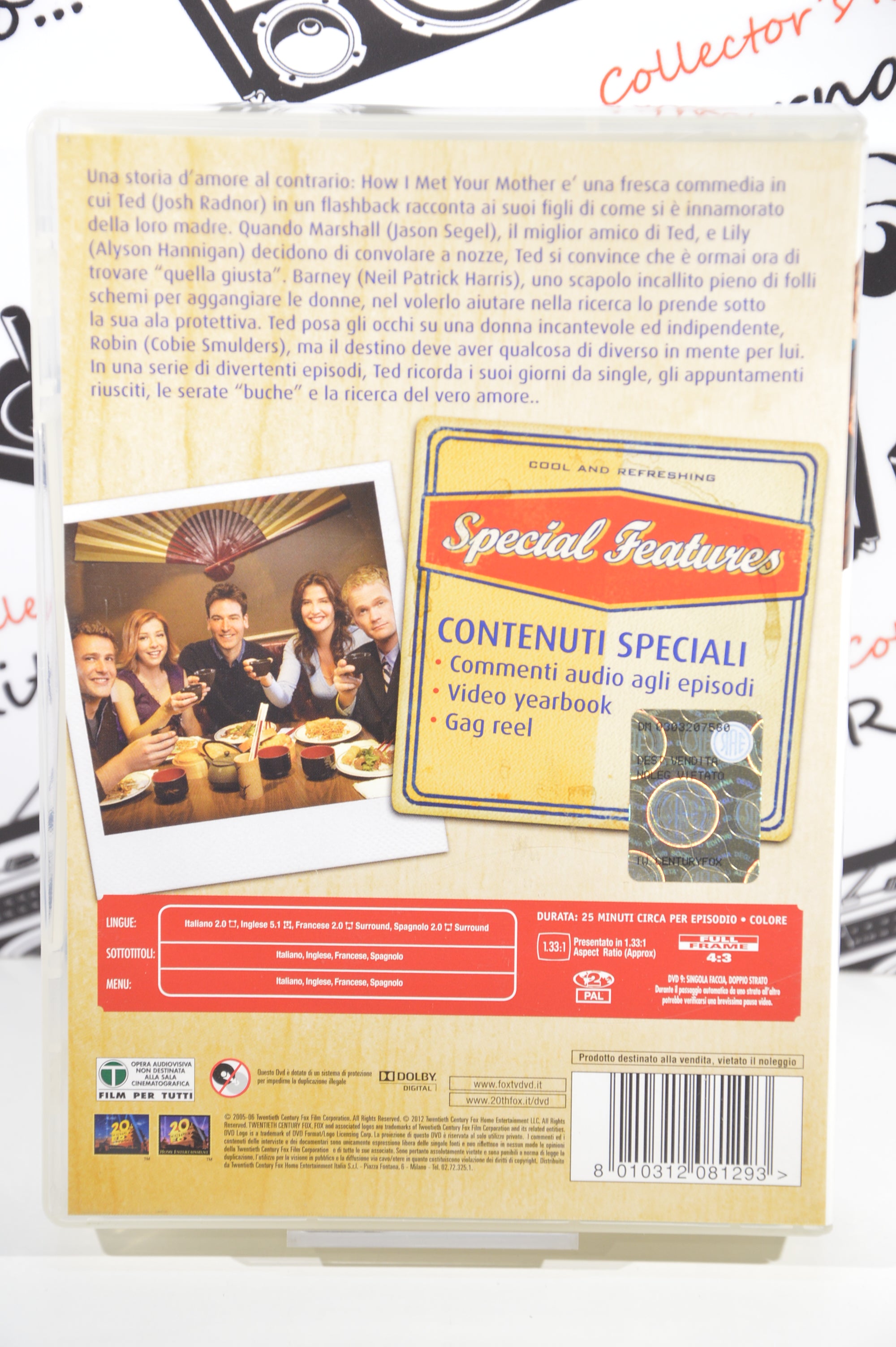 How i meet your mother stagione 1 Dvd