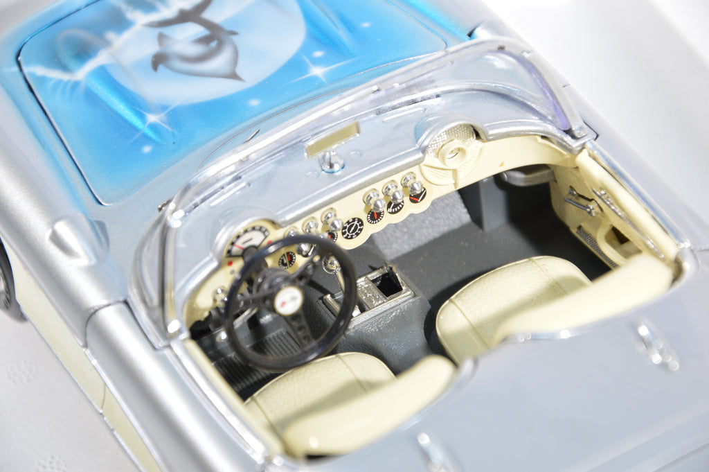 Chevrolet Corvette 1957 Delphinmotiv Braccio e Gotz scala 1/18