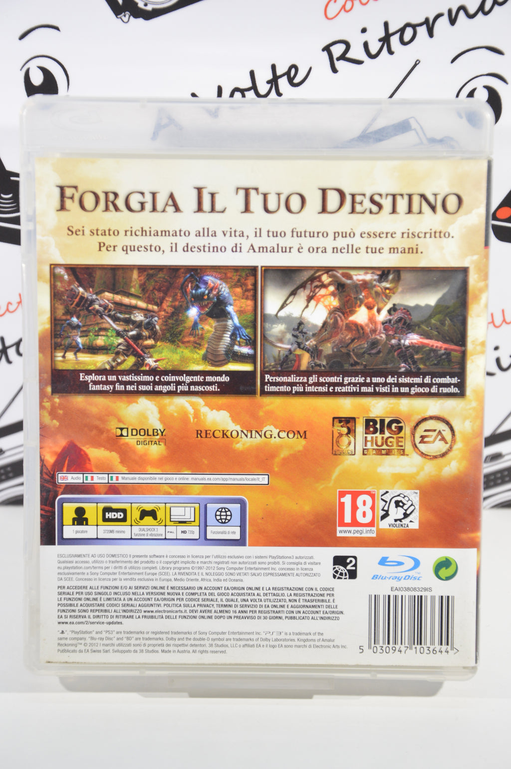 Kingdoms of Amalur Reckoning Playstation 3
