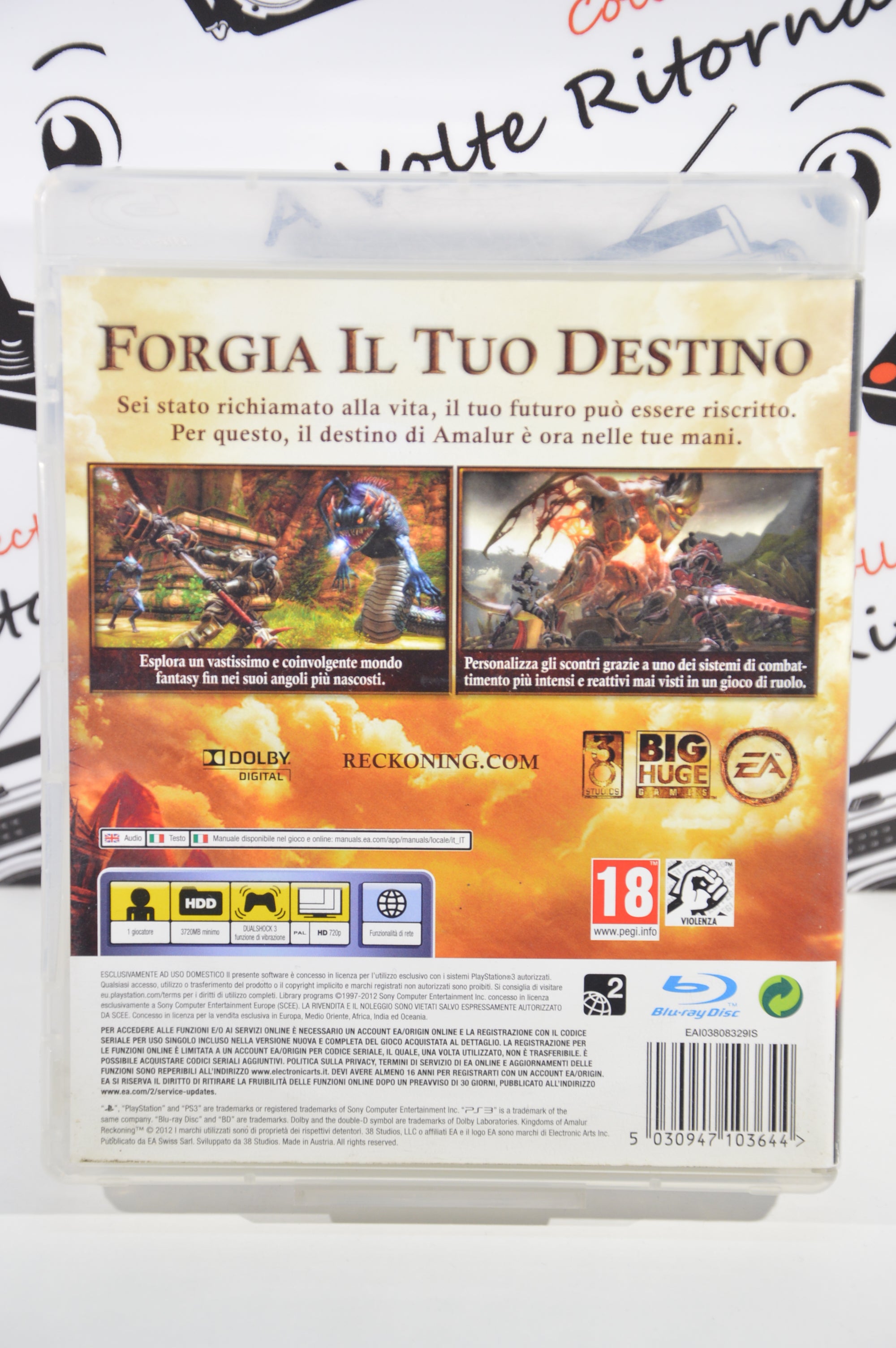 Kingdoms of Amalur Reckoning Playstation 3