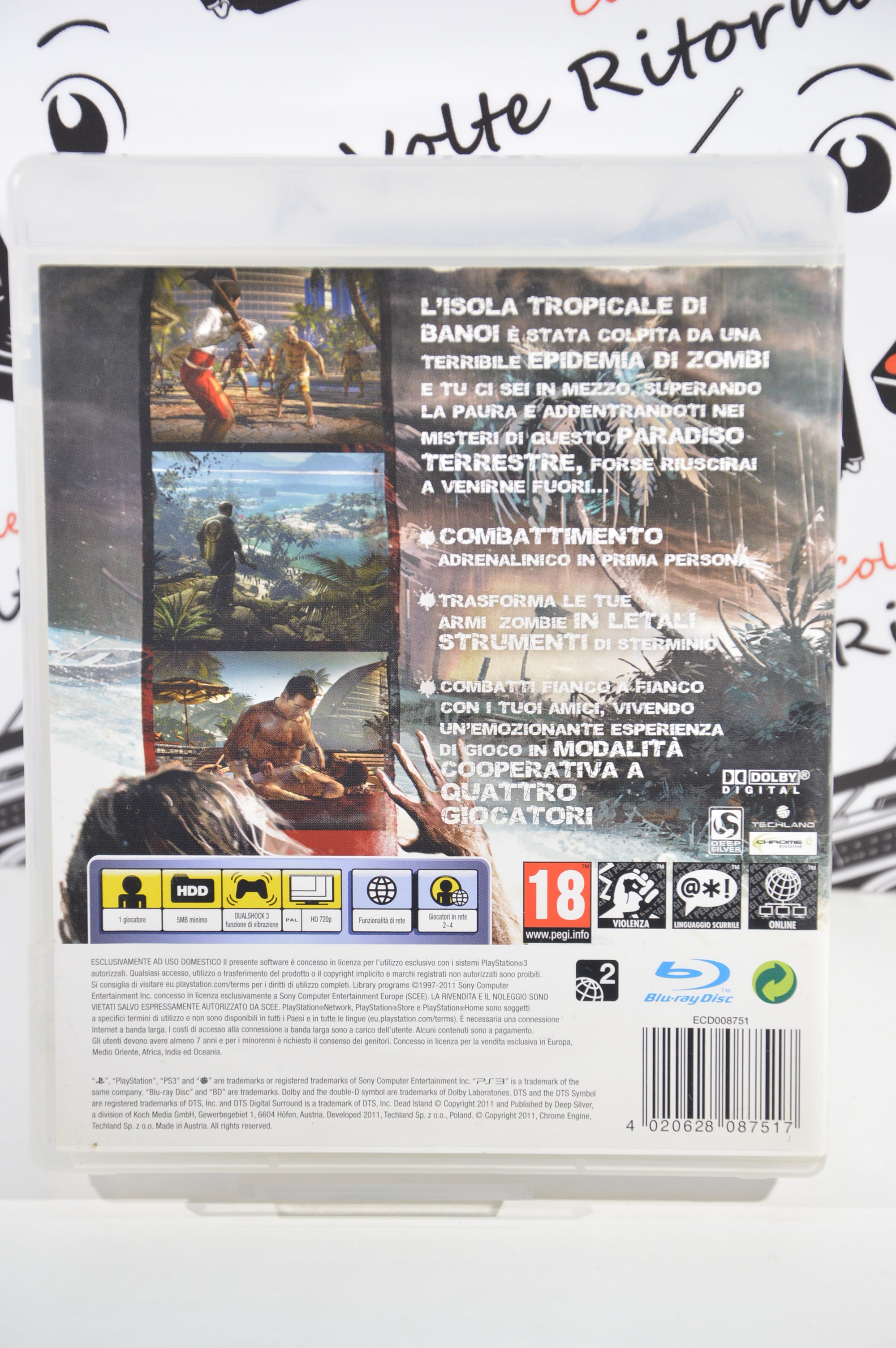 Dead Island Playstation 3