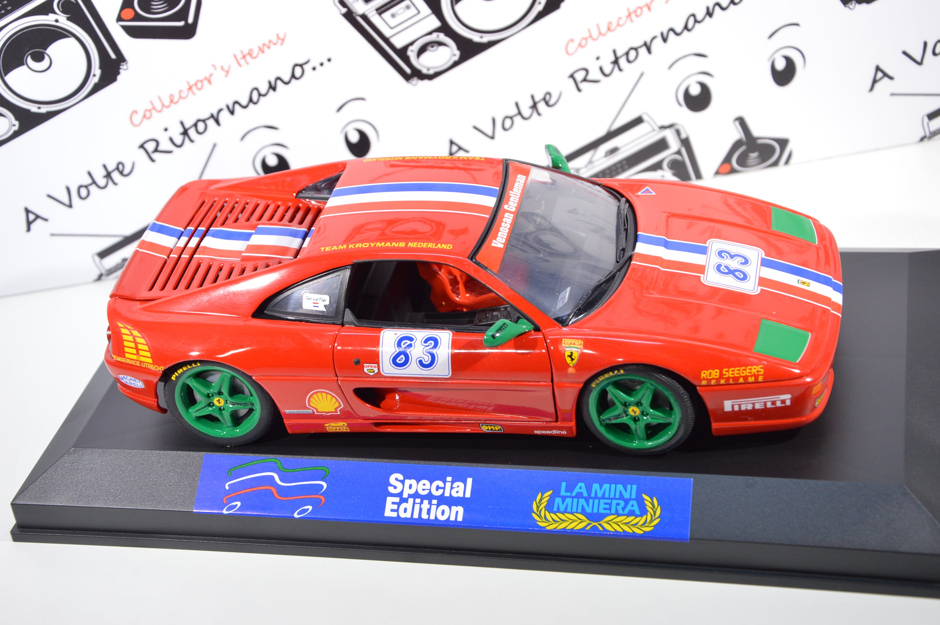 Ferrari F355 Berlinetta allestimento Mini Miniera scala 1:18