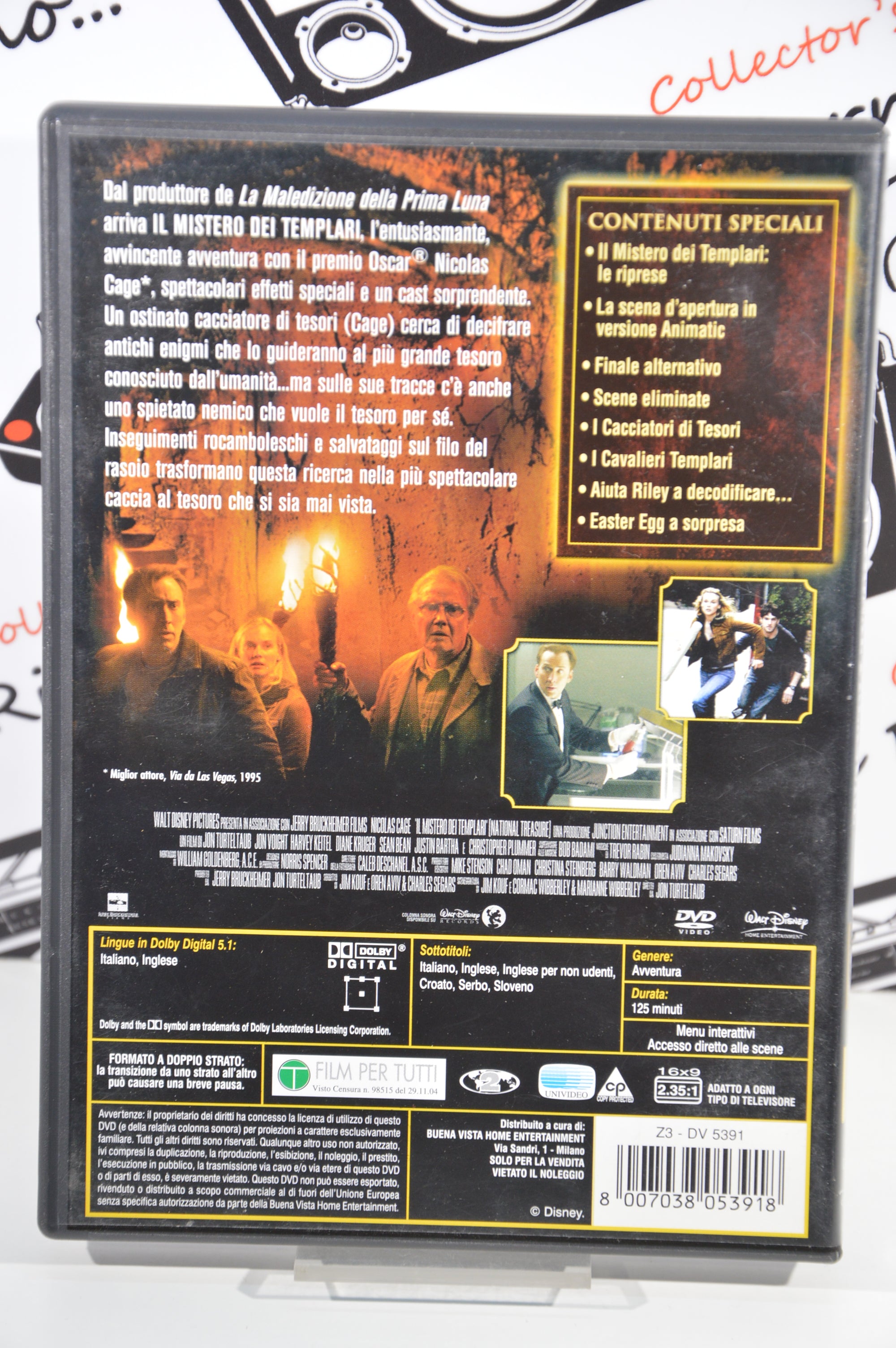 Il mistero dei templari Dvd