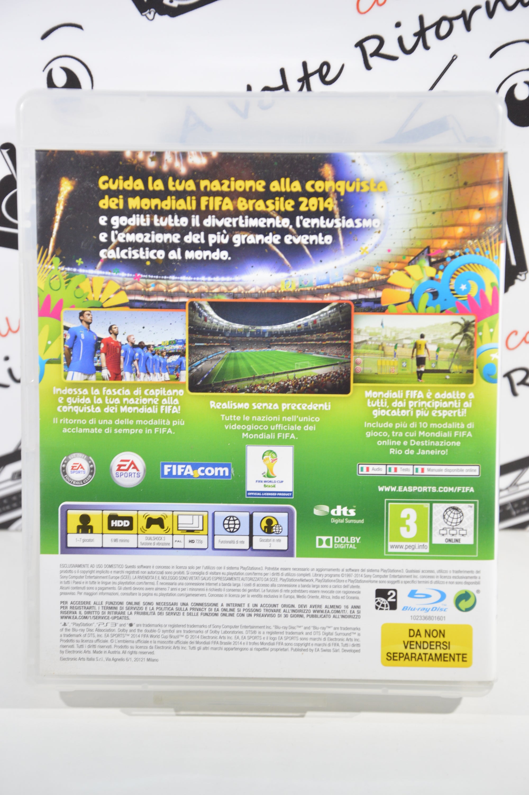 Mondiali Fifa Brasile 2014 Playstation 3