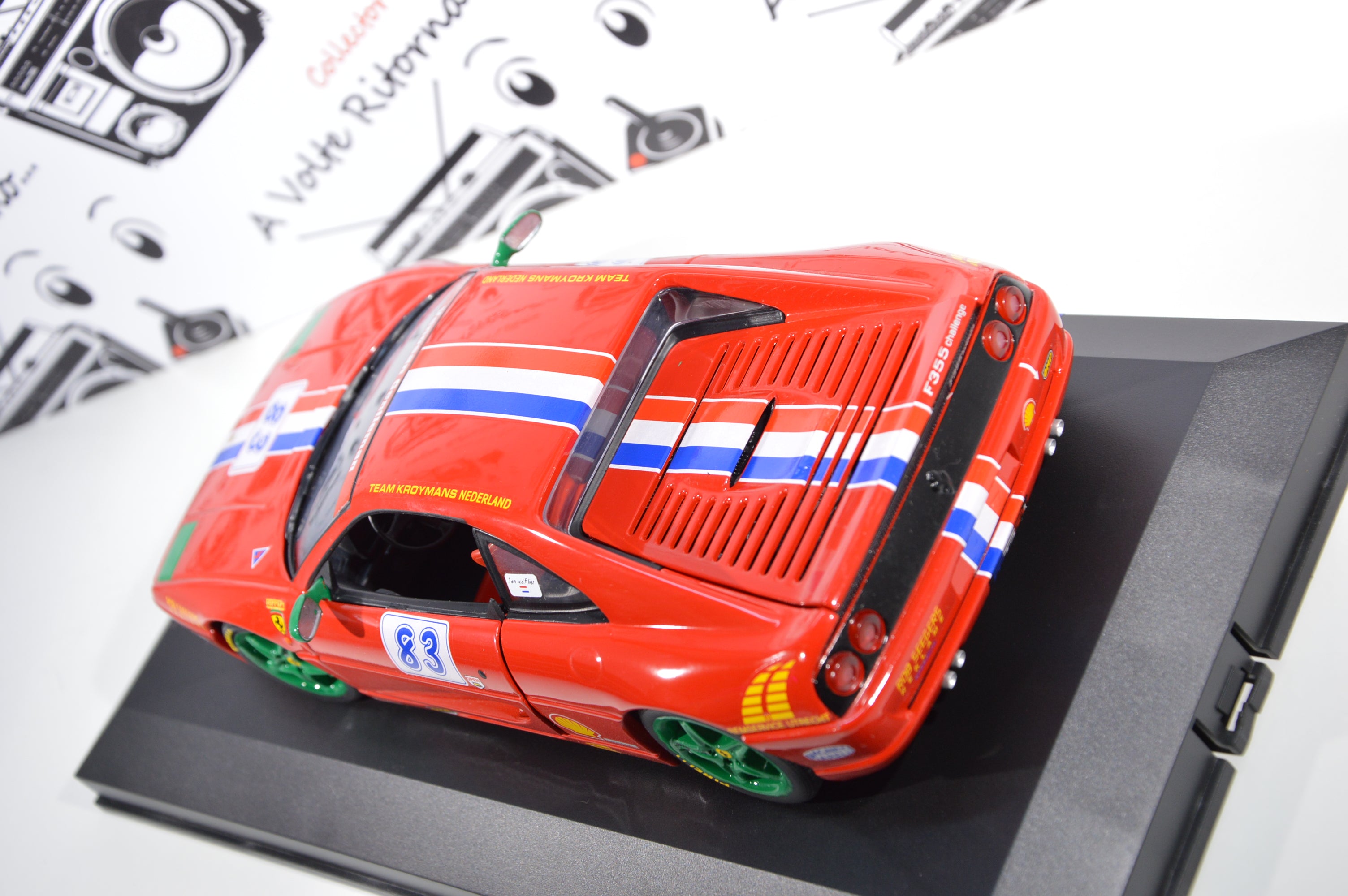 Ferrari F355 Berlinetta allestimento Mini Miniera scala 1:18