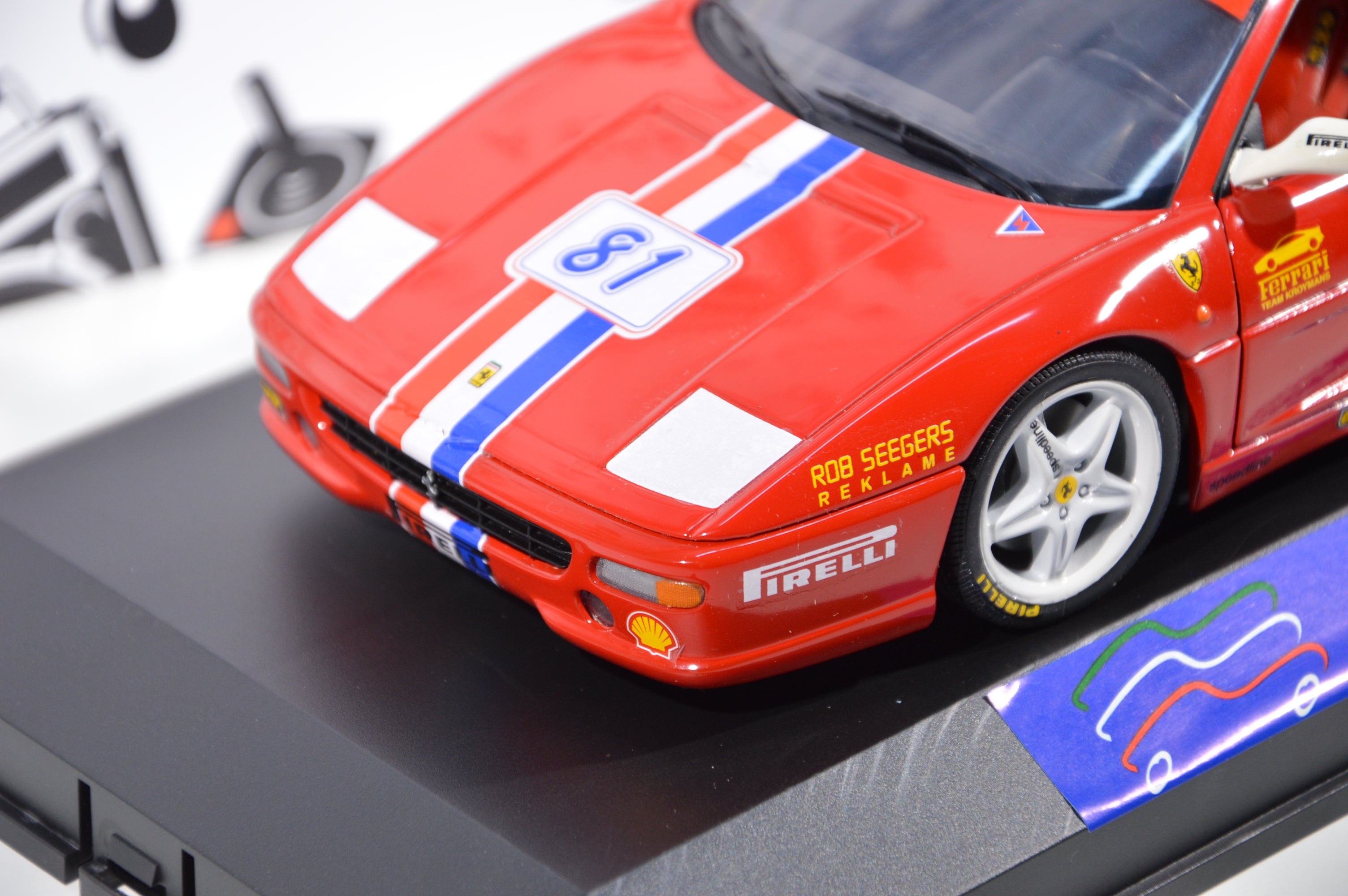 Ferrari F355 Berlinetta #81 allestimento Mini Miniera scala 1:18