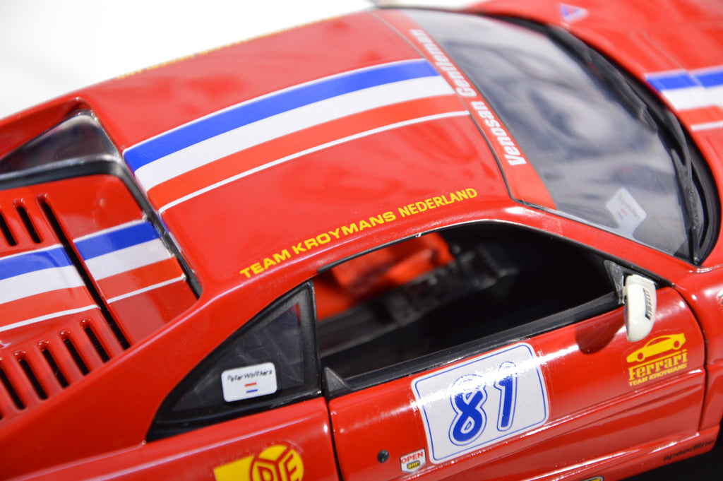 Ferrari F355 Berlinetta #81 allestimento Mini Miniera scala 1:18