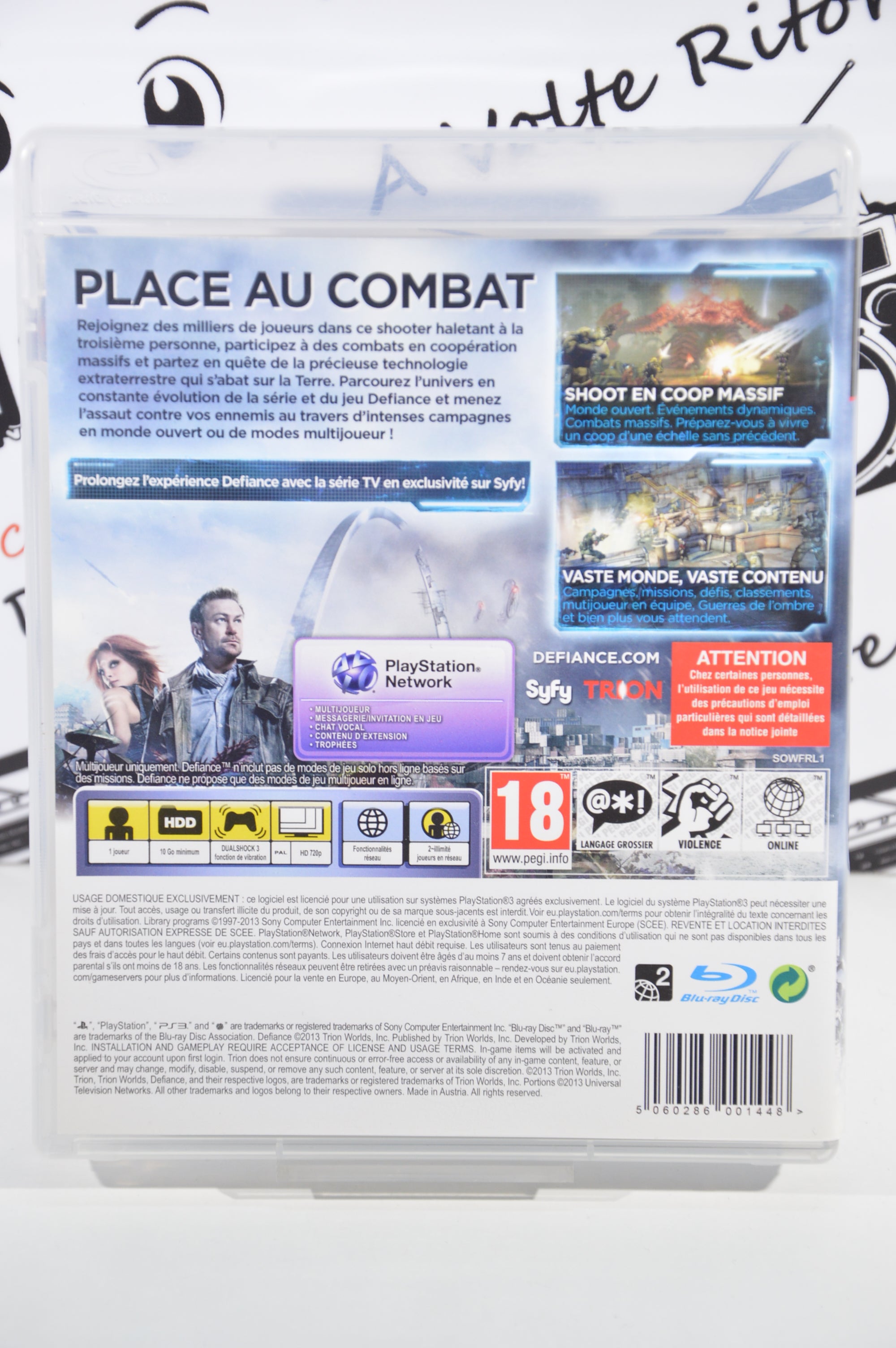 Defiance edizione limitata Playstation 3