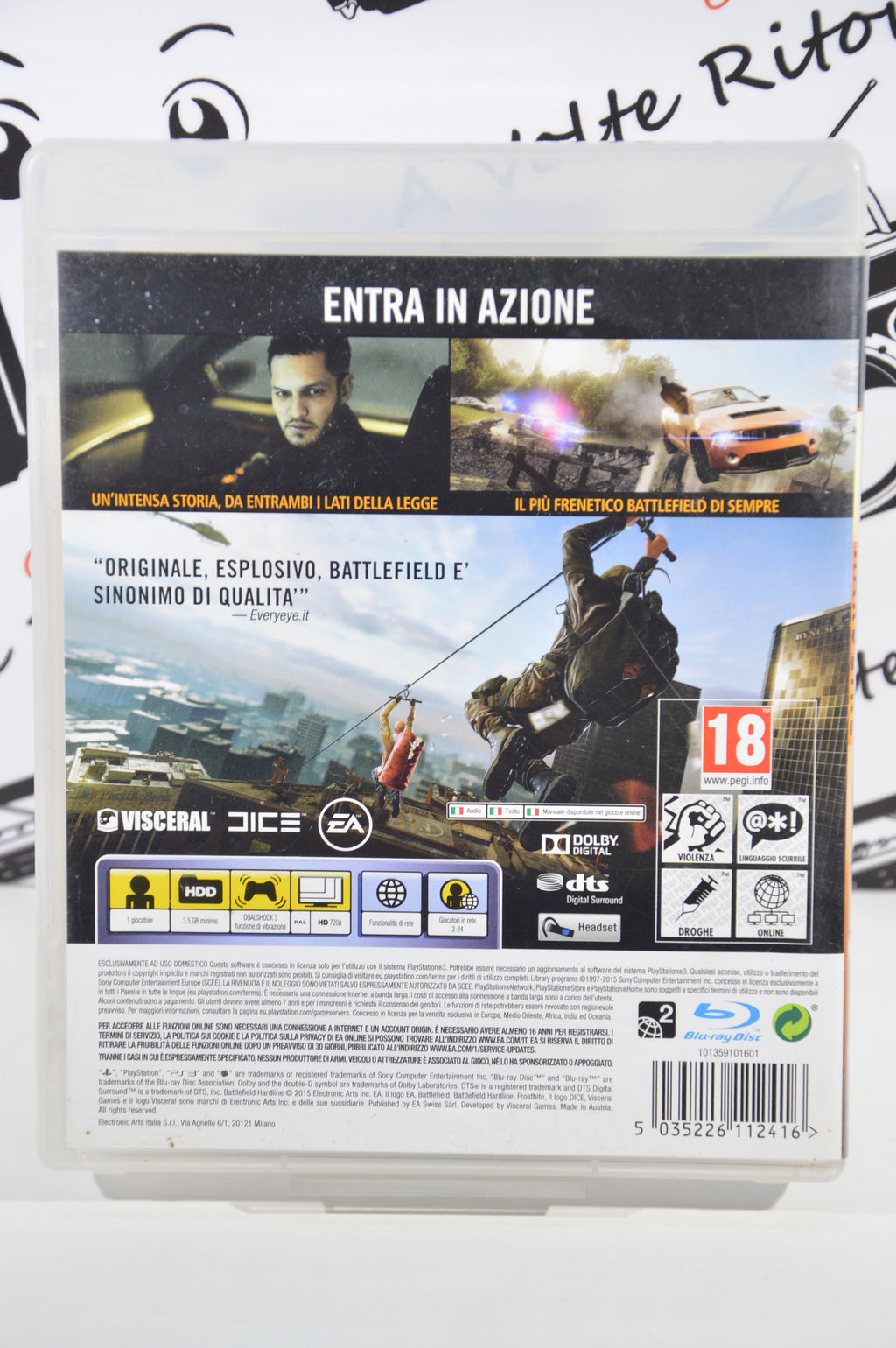 Battlefield Hardline Playstation 3