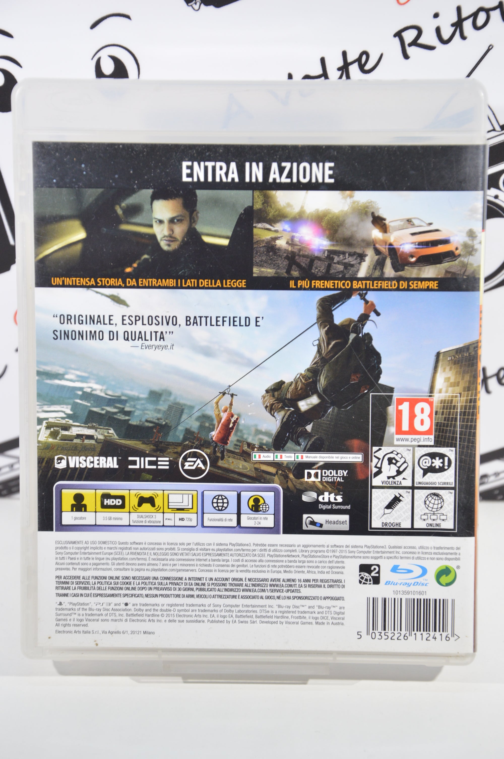 Battlefield Hardline Playstation 3