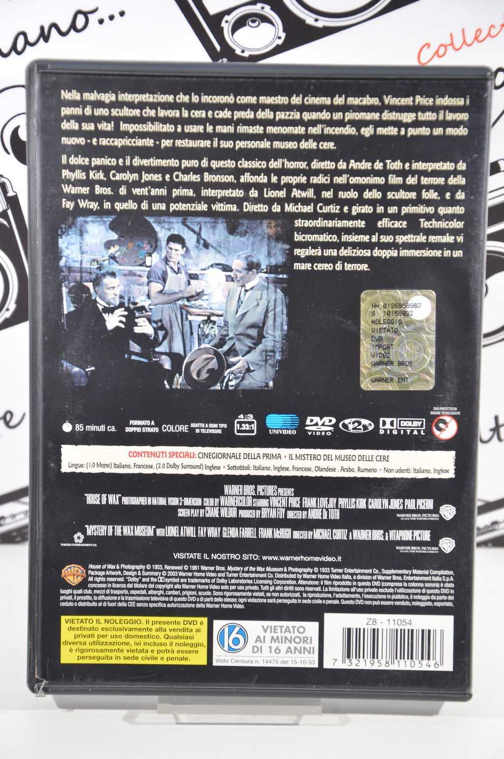 La maschera di cera Dvd