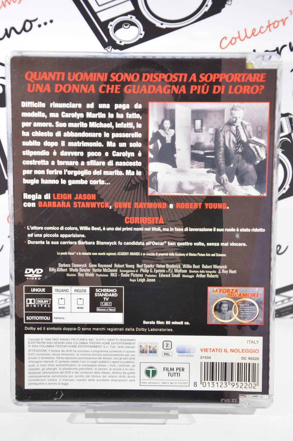 La forza dell'amore Dvd