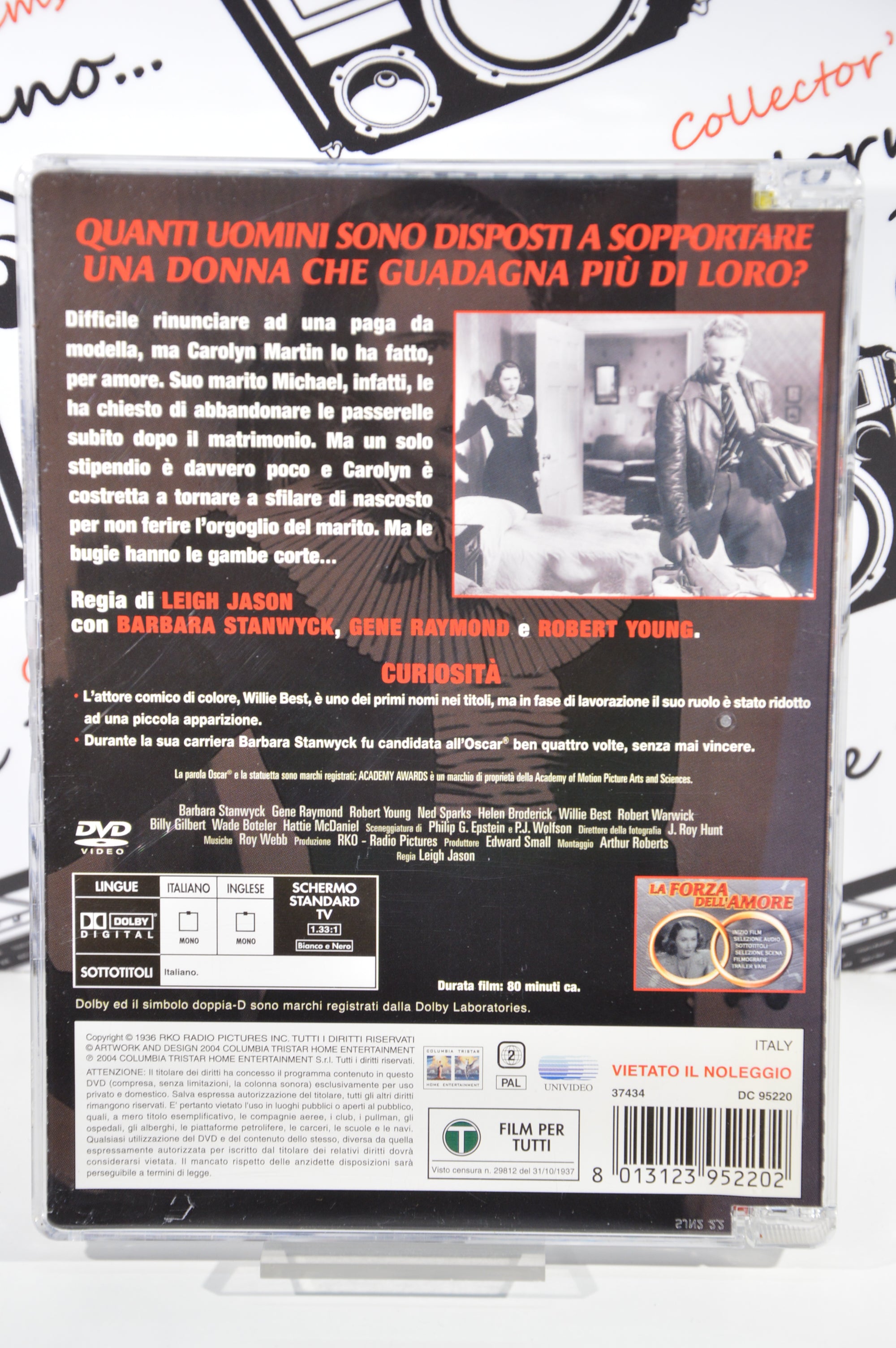 La forza dell'amore Dvd