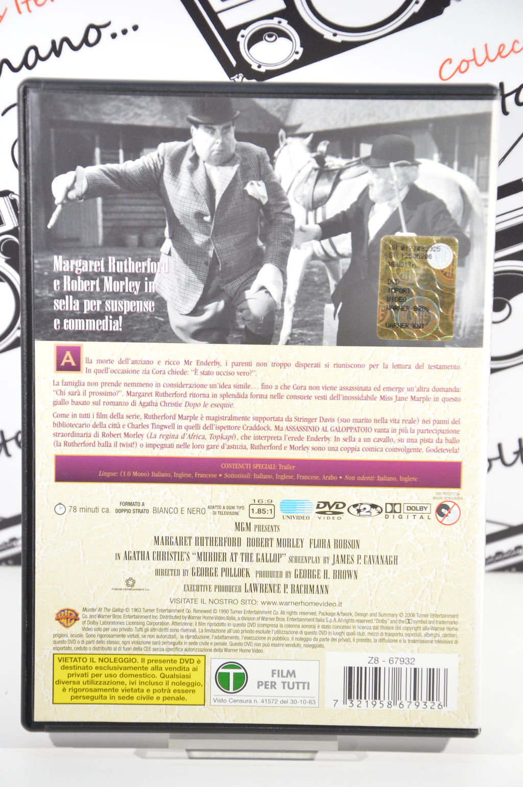 Assassinio al galoppatoio Dvd