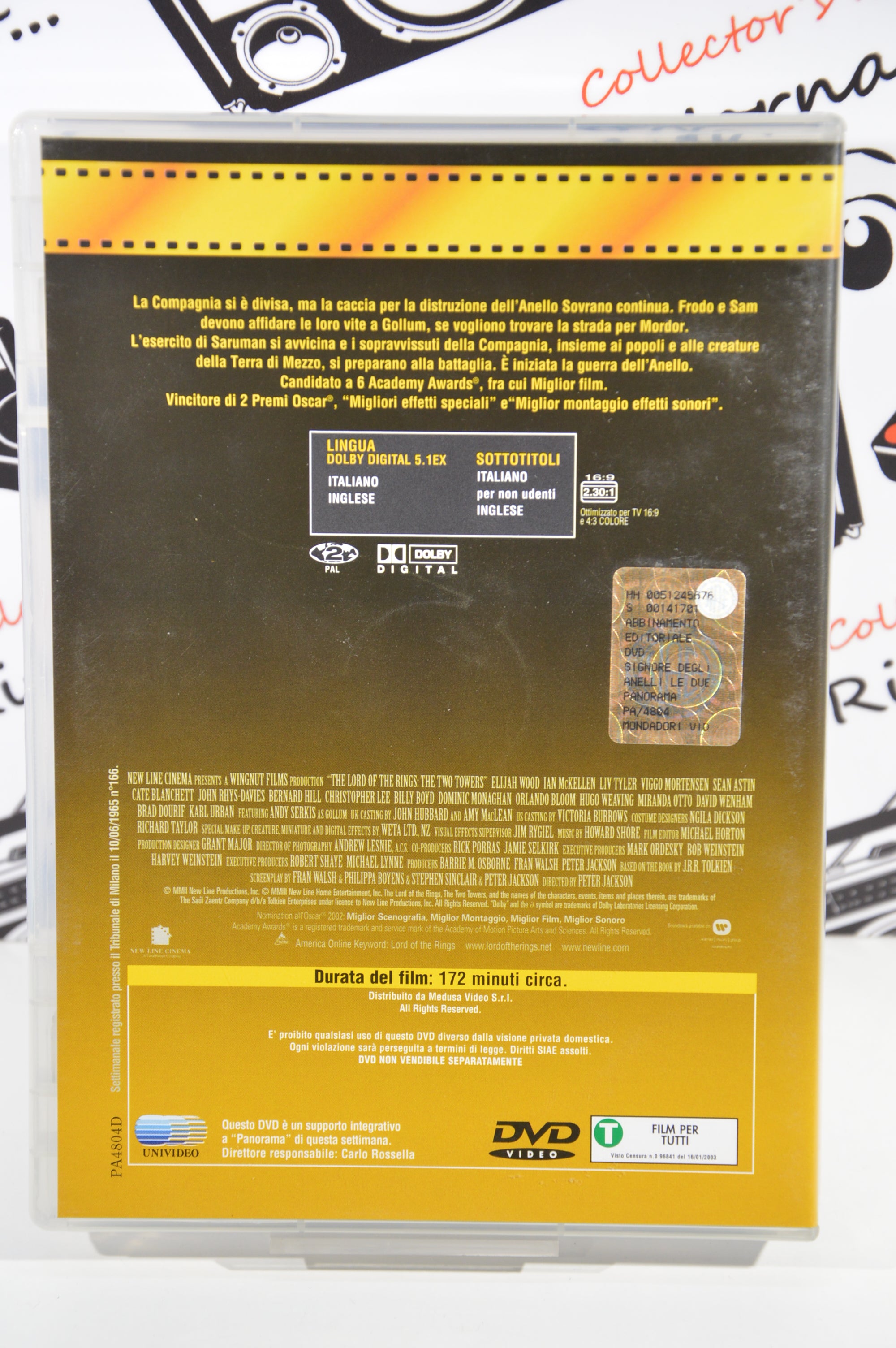 Il signore degli anelli Le due torri Dvd