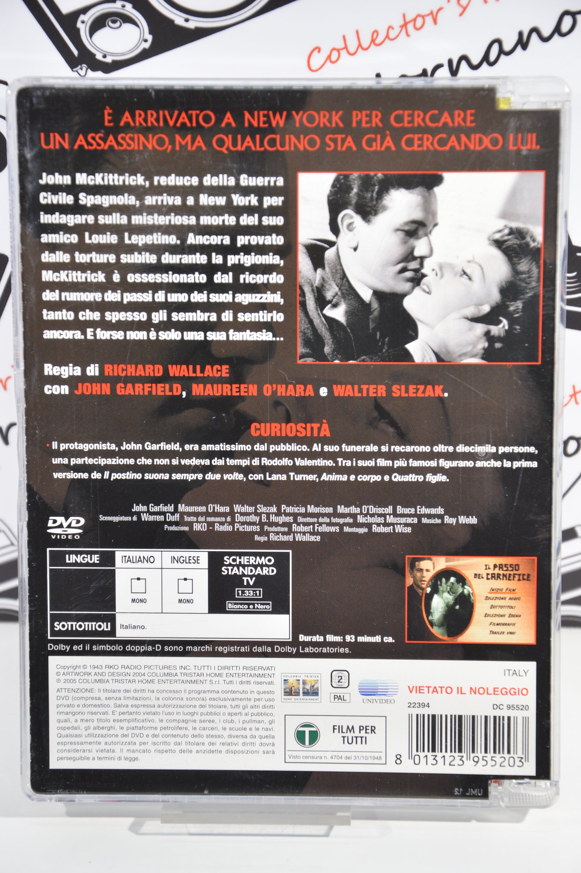 Il passo del carnefice Dvd