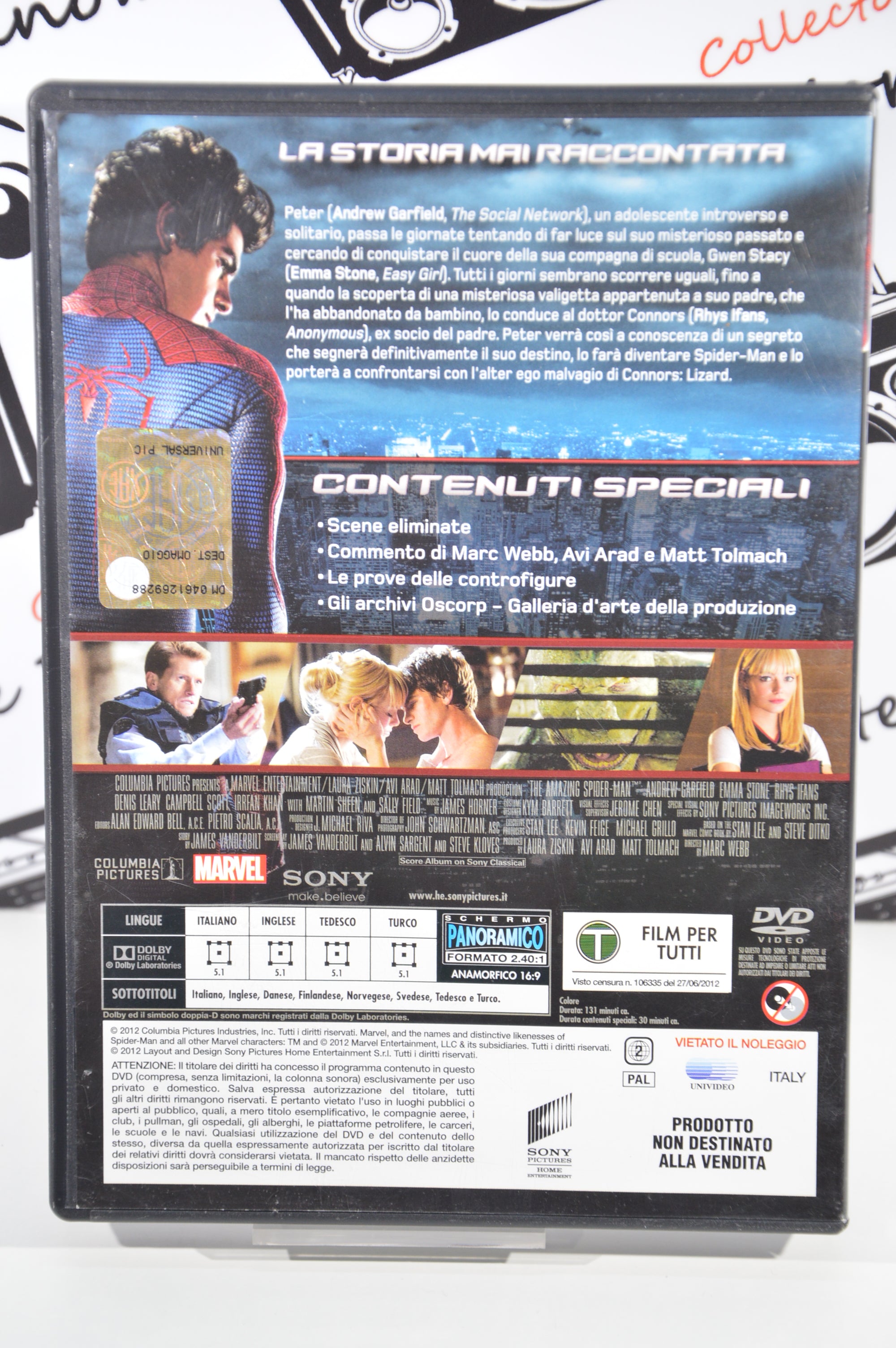 The Amazing spider-Man Dvd