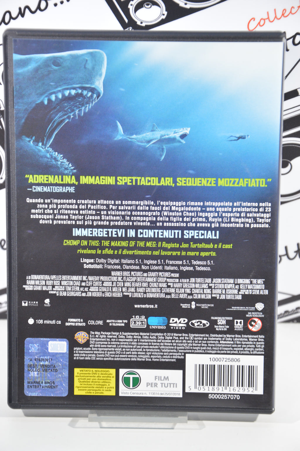 Shark il primo squalo Dvd