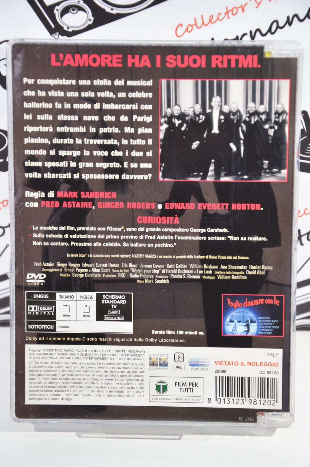 Voglio danzare con te Dvd