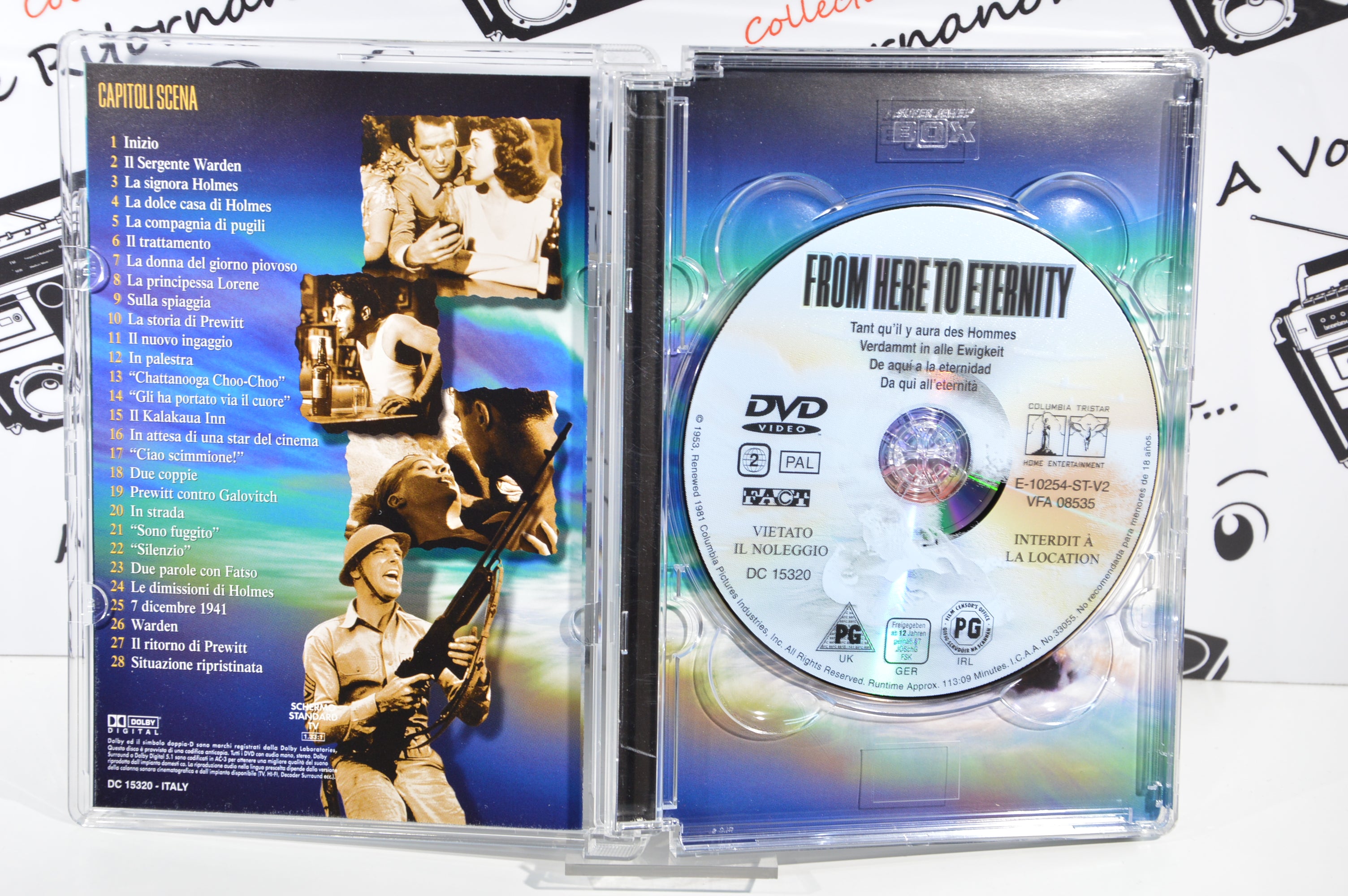 Da qui all'eternità Dvd