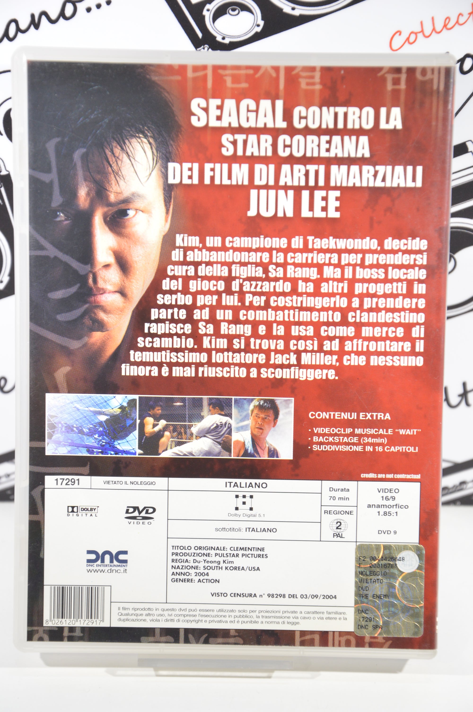 The enemy Dvd