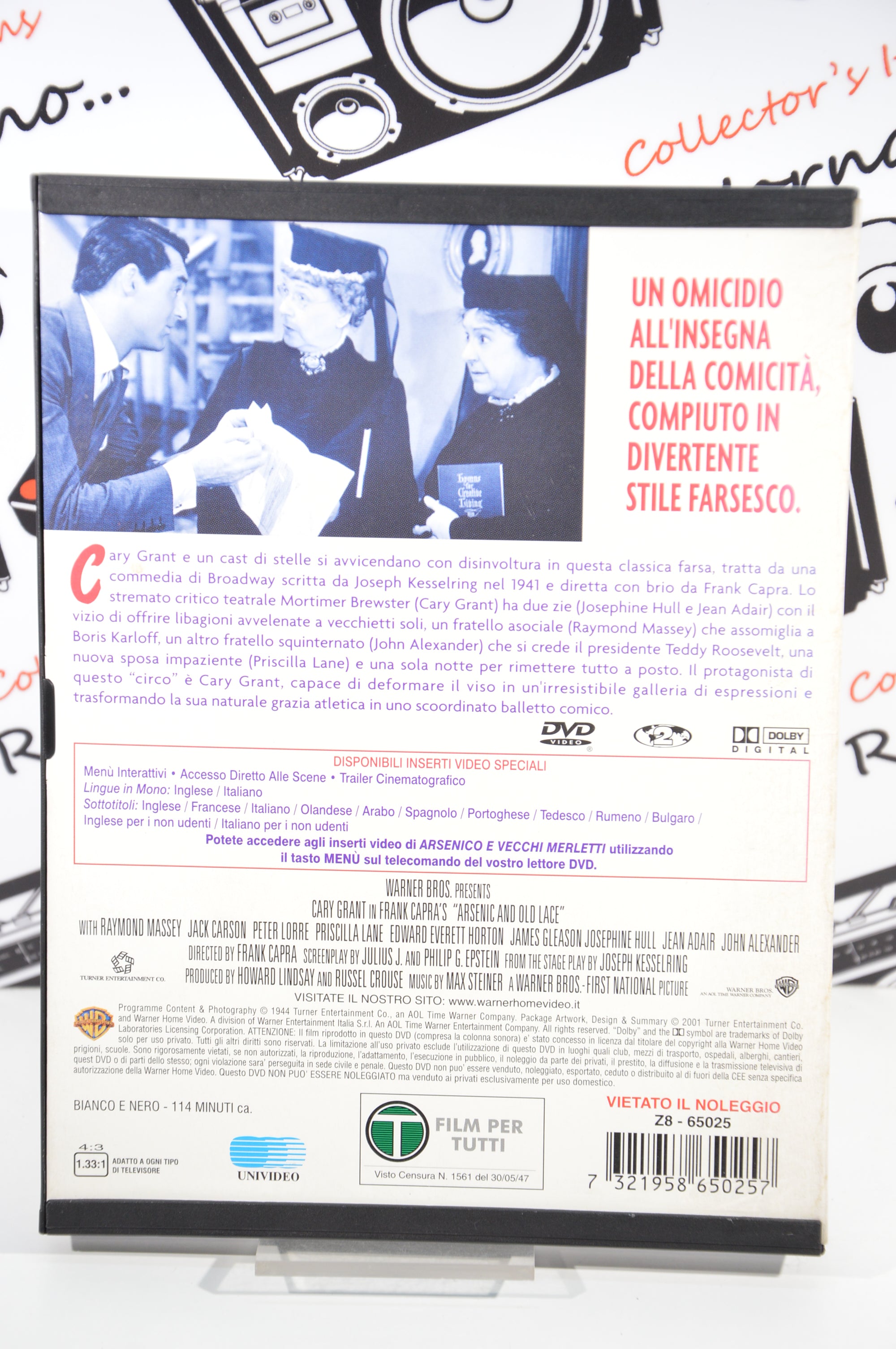 Arsenico e vecchi merletti Dvd