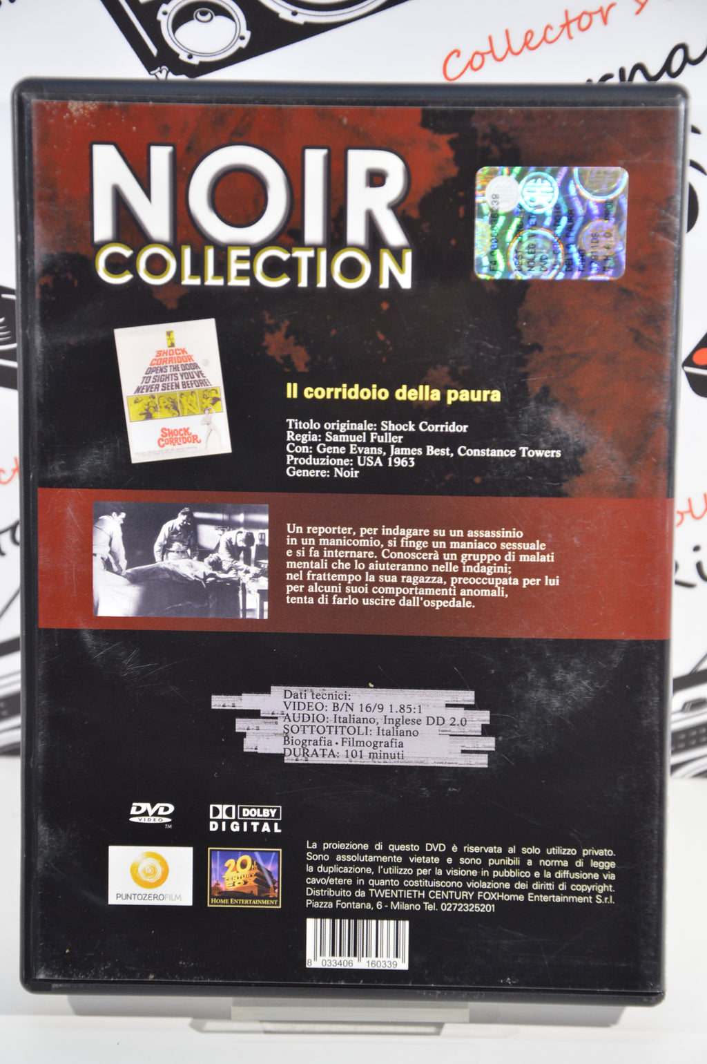Il corridoio della paura Dvd