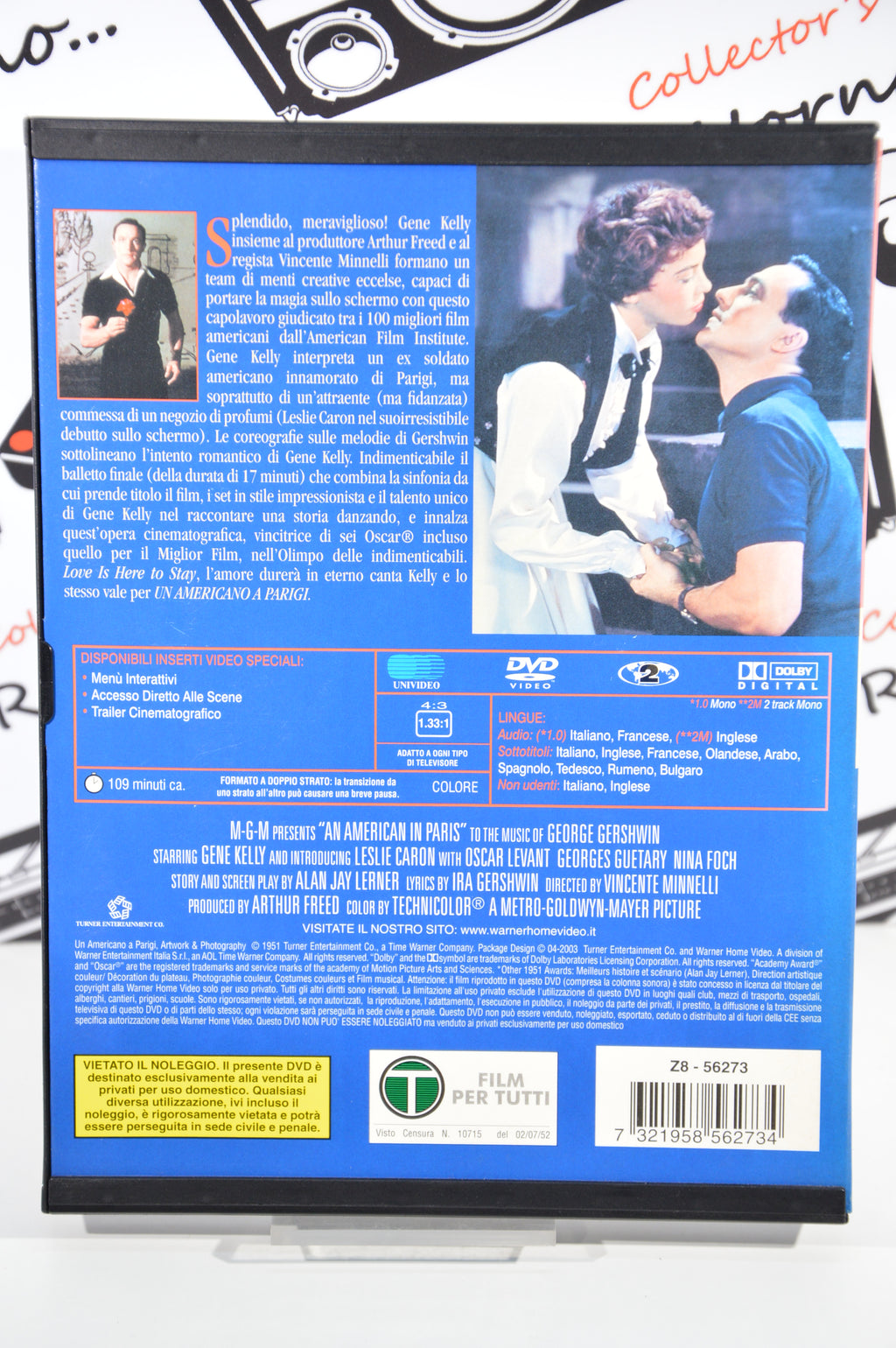Un americano a Parigi Dvd