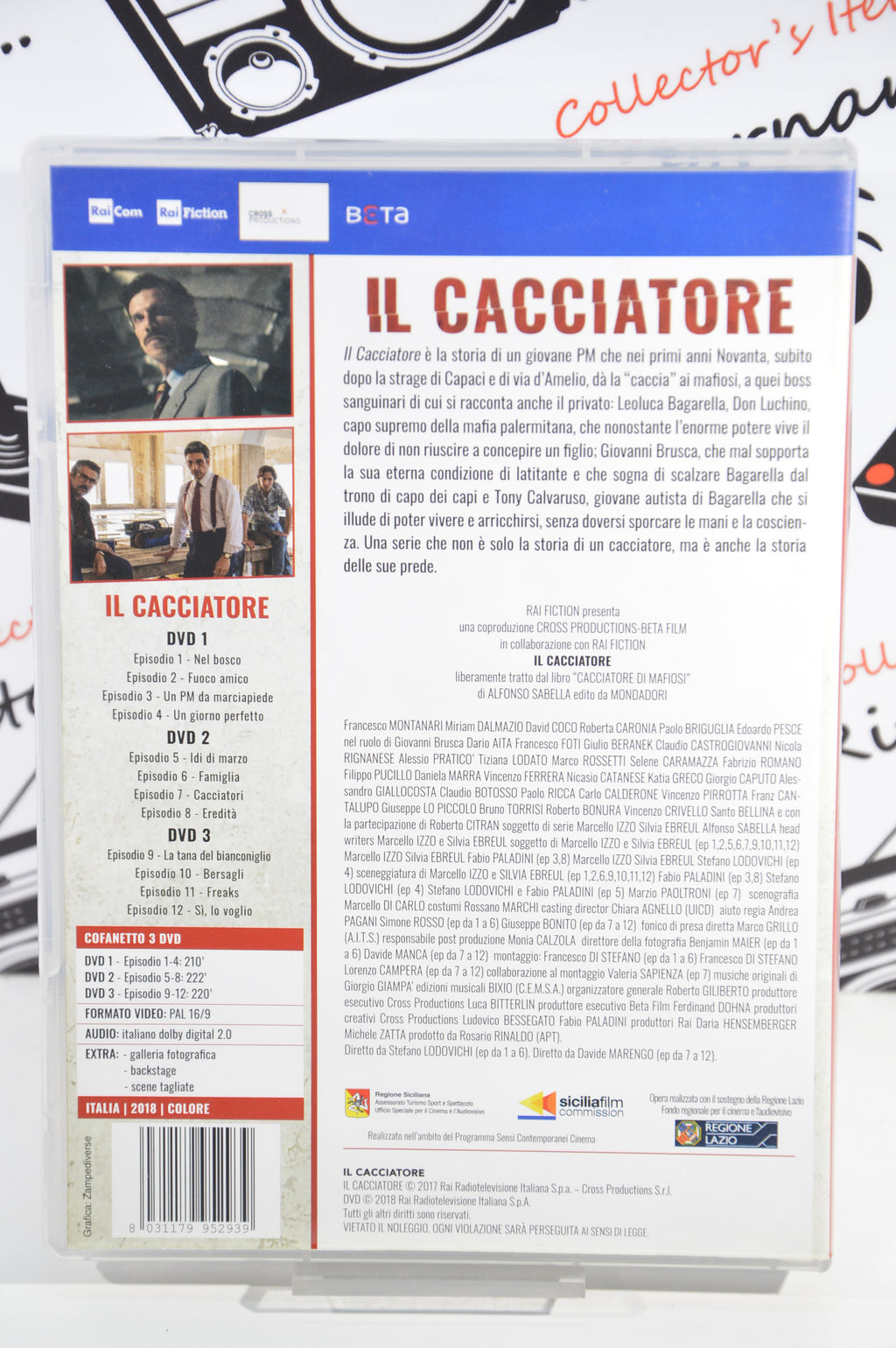 Il cacciatore serie tv 12 episodi versione 3 dvd