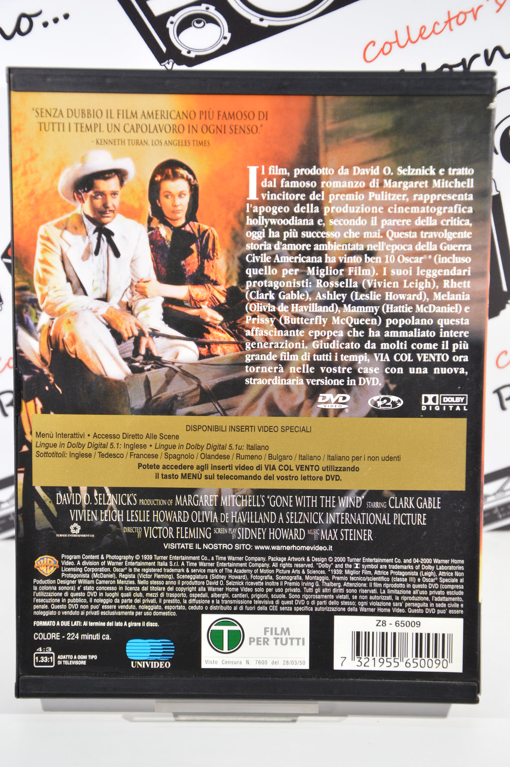 Via col vento Dvd