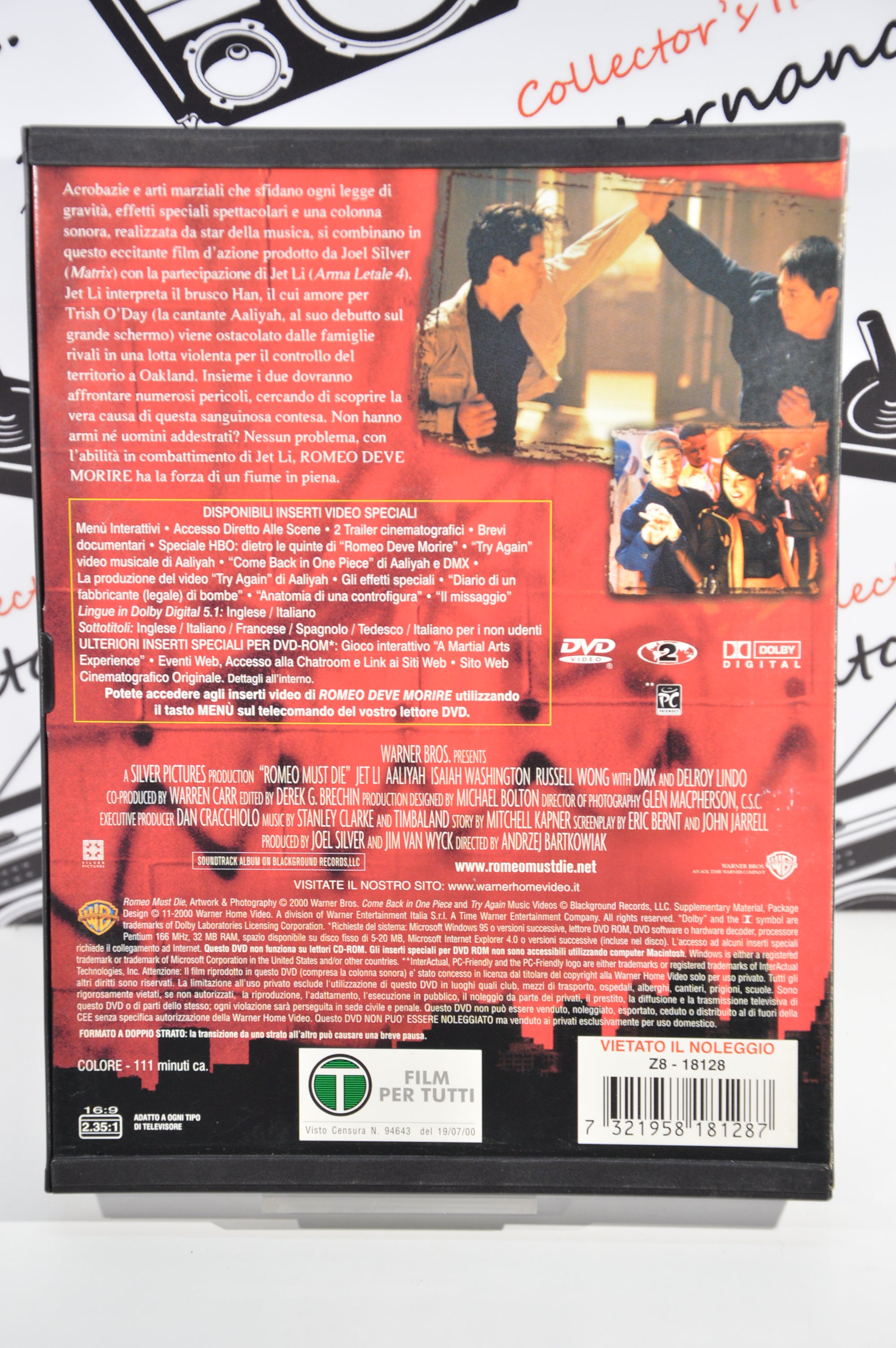 Romeo deve morire Dvd