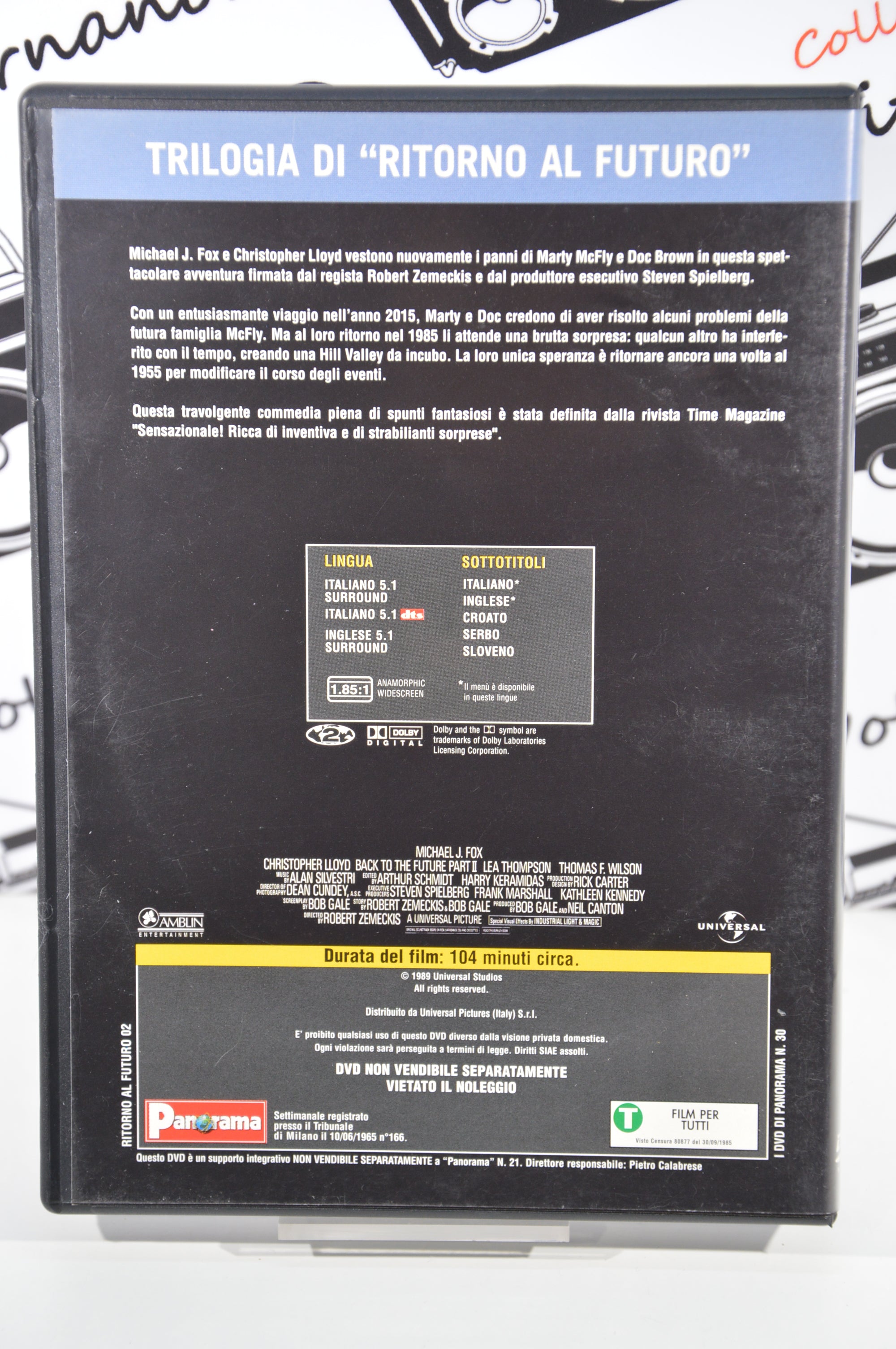 Ritorno al futuro parte II Dvd