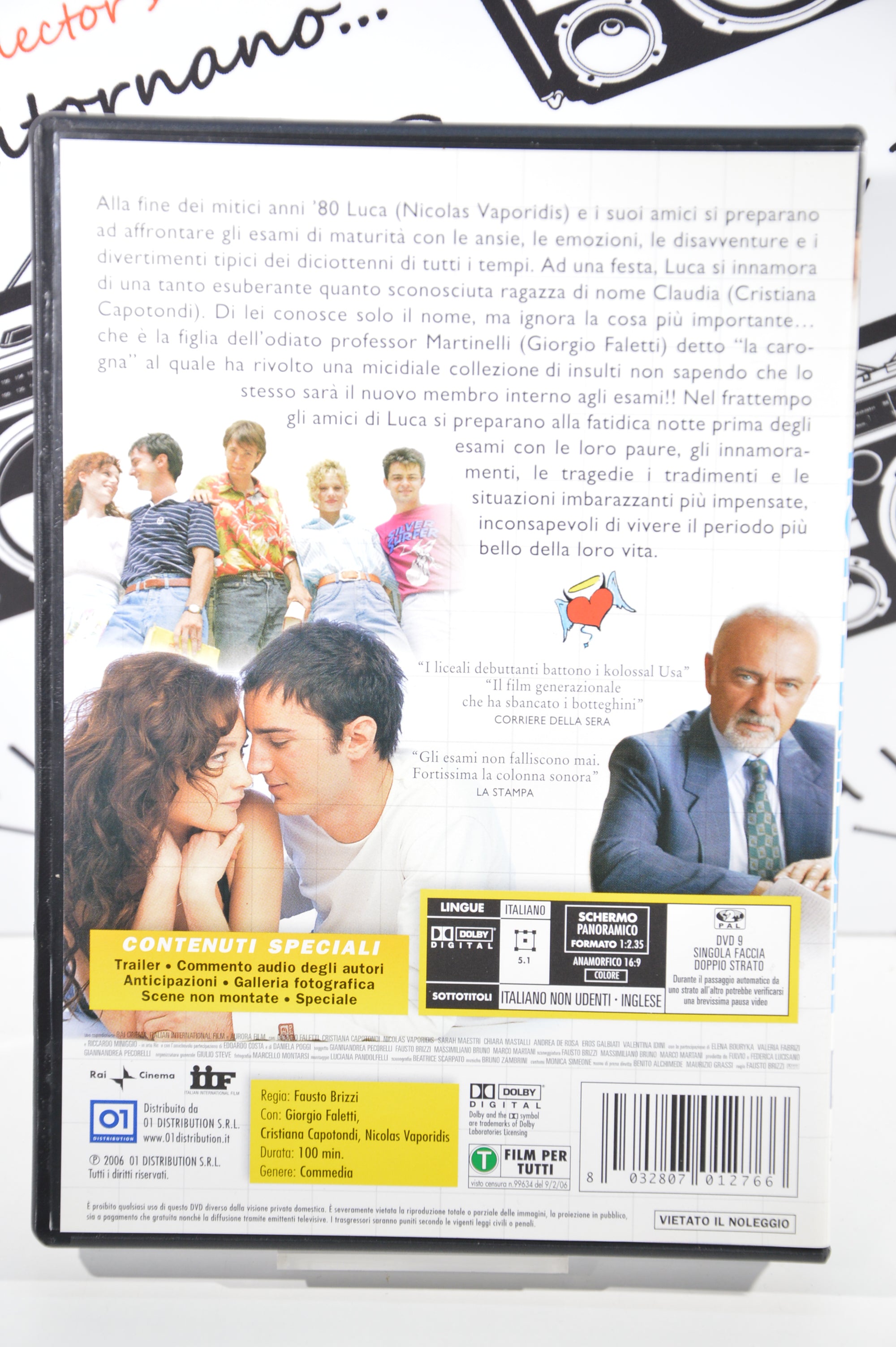 Notte prima degli esami Dvd